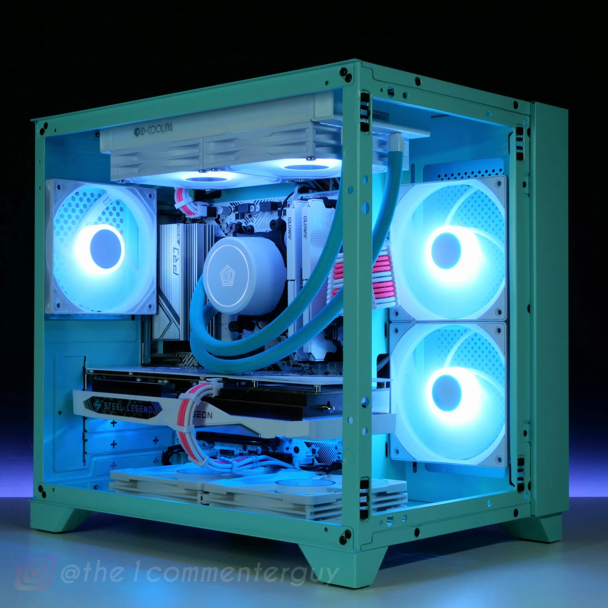 MIKU themed pc build COMMISSION