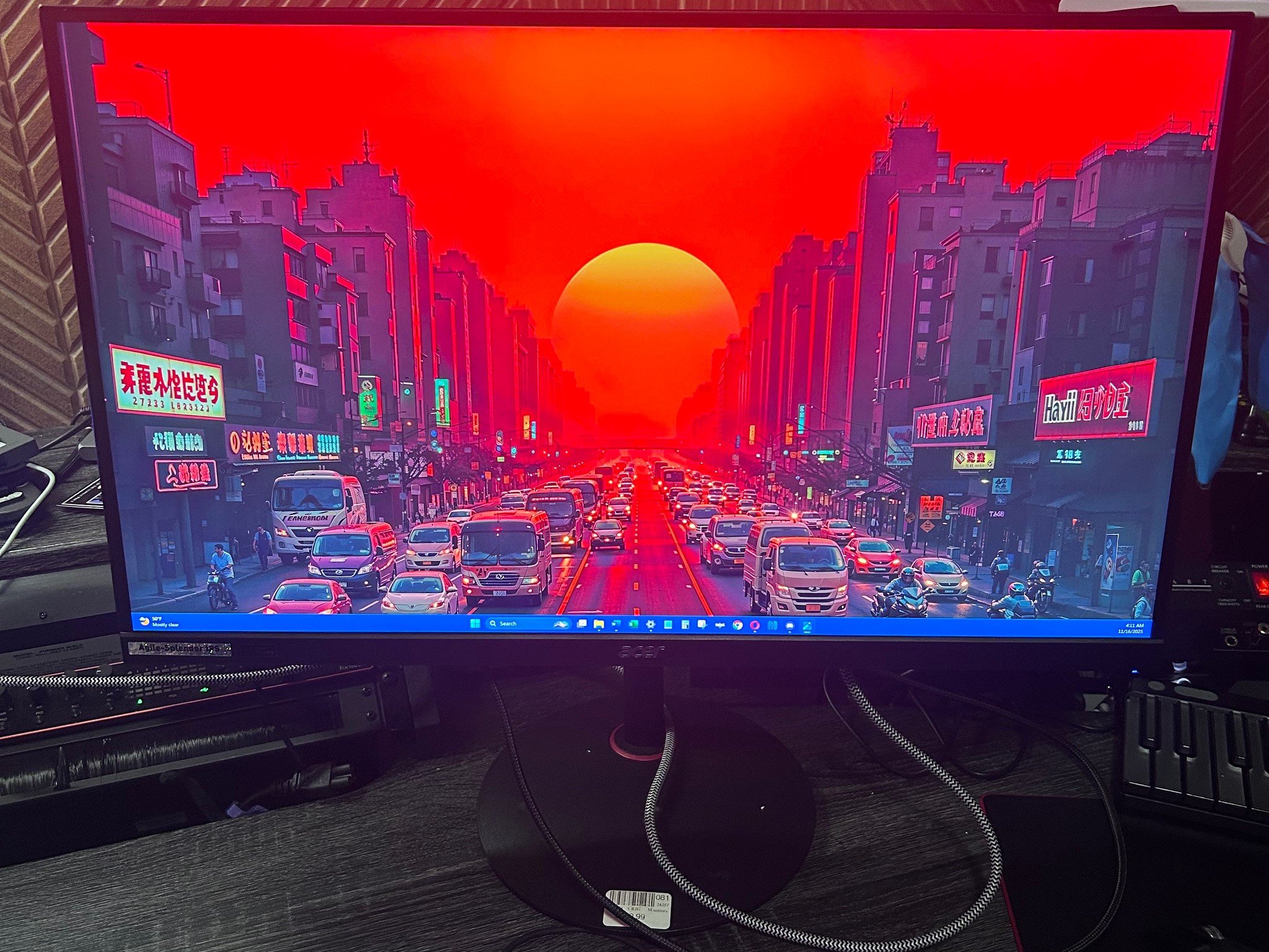 Acer Nitro 27" 4K (160hz) (3840 x 2160) Gaming Monitor (XV272K)