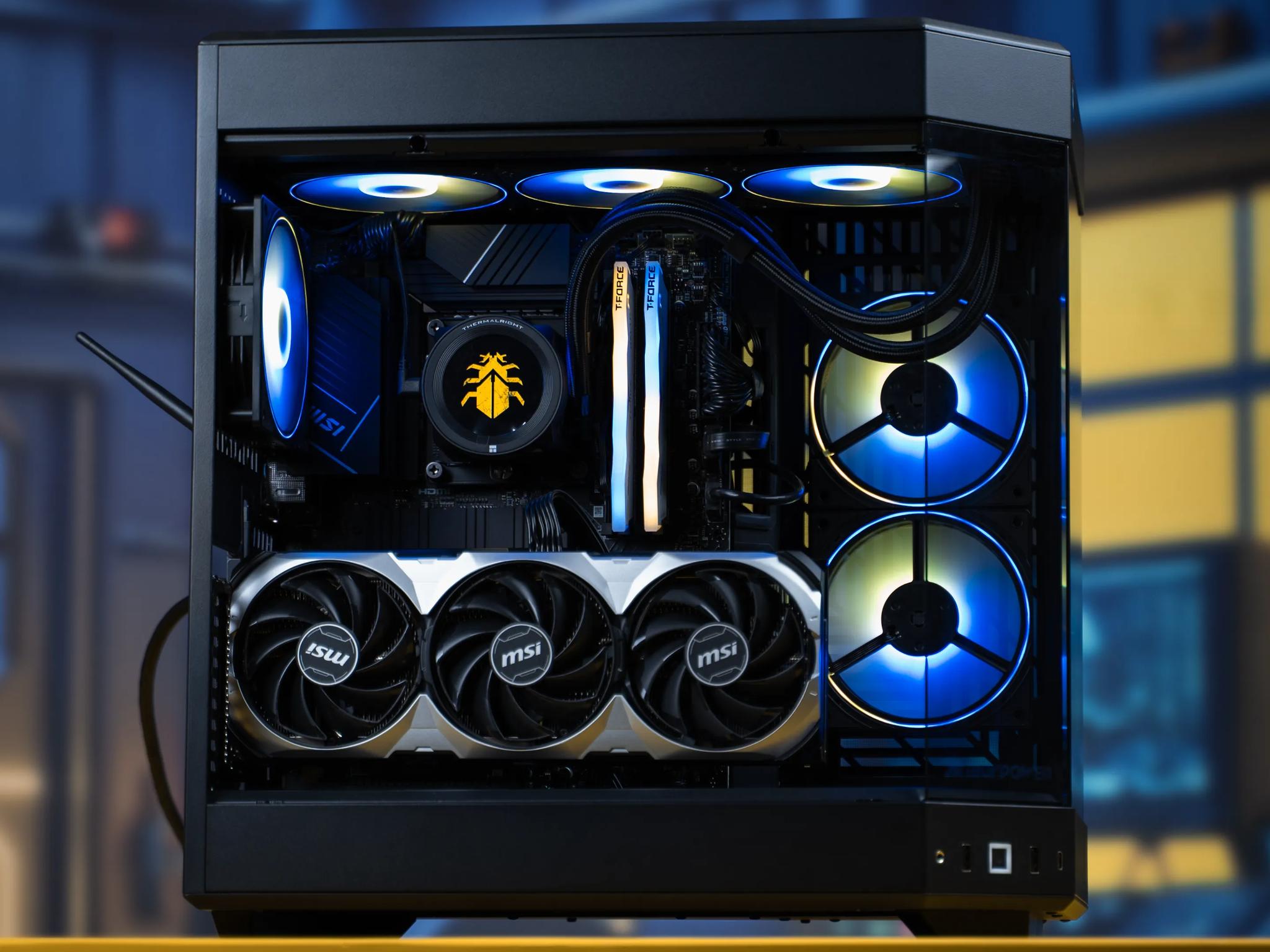 “Crowsius” RTX 4070 Ti Intel Core i9 13900KF 32GB Windows 11 2TB 4K Workstation Gaming PC