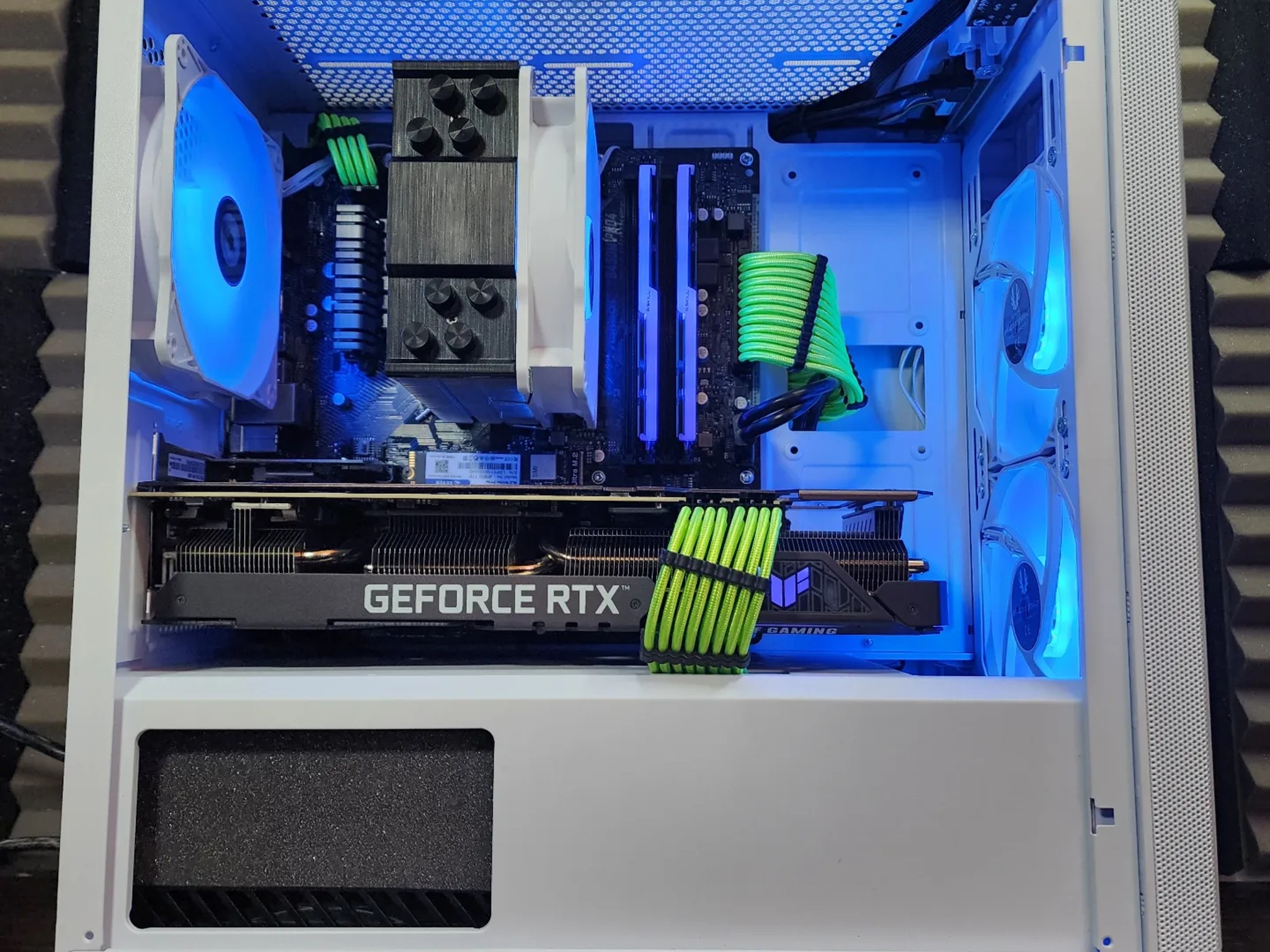 🤍💙💚 ASUS RTX 3070 TUF // AMD Ryzen 7 5700G // G.Skill Trident Z RGB 16GB 