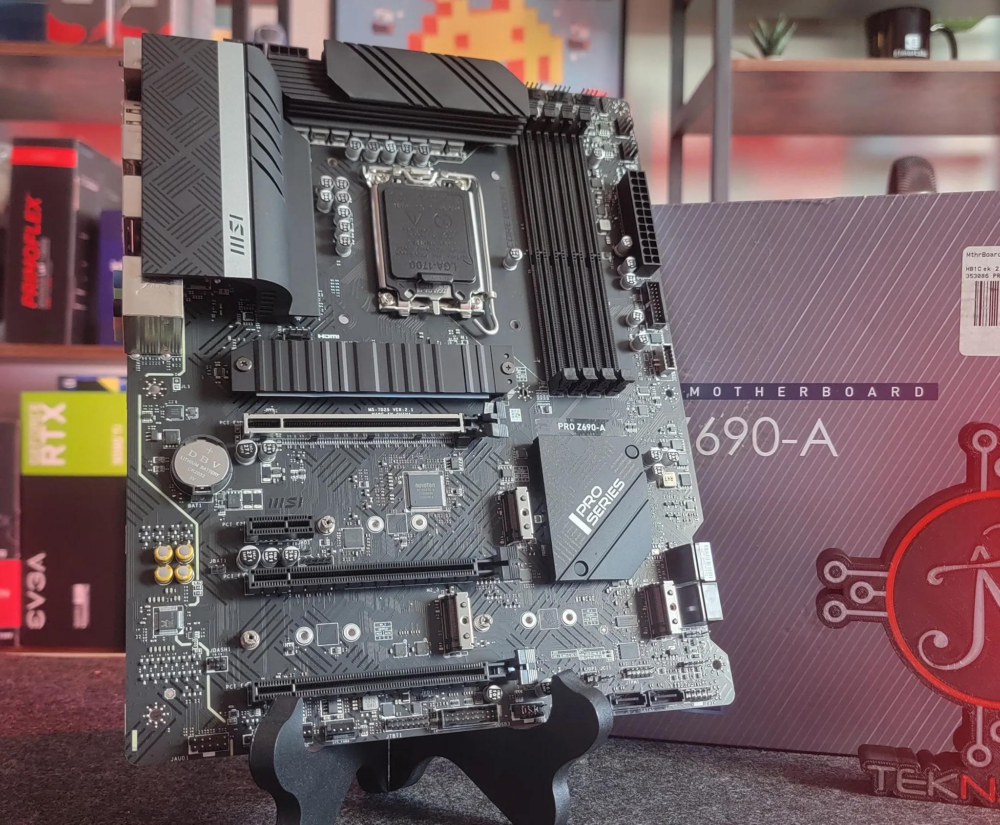 MSI PRO Z690-A DDR5 Motherboard ready for Intel 14th, 13th, 12th Gen