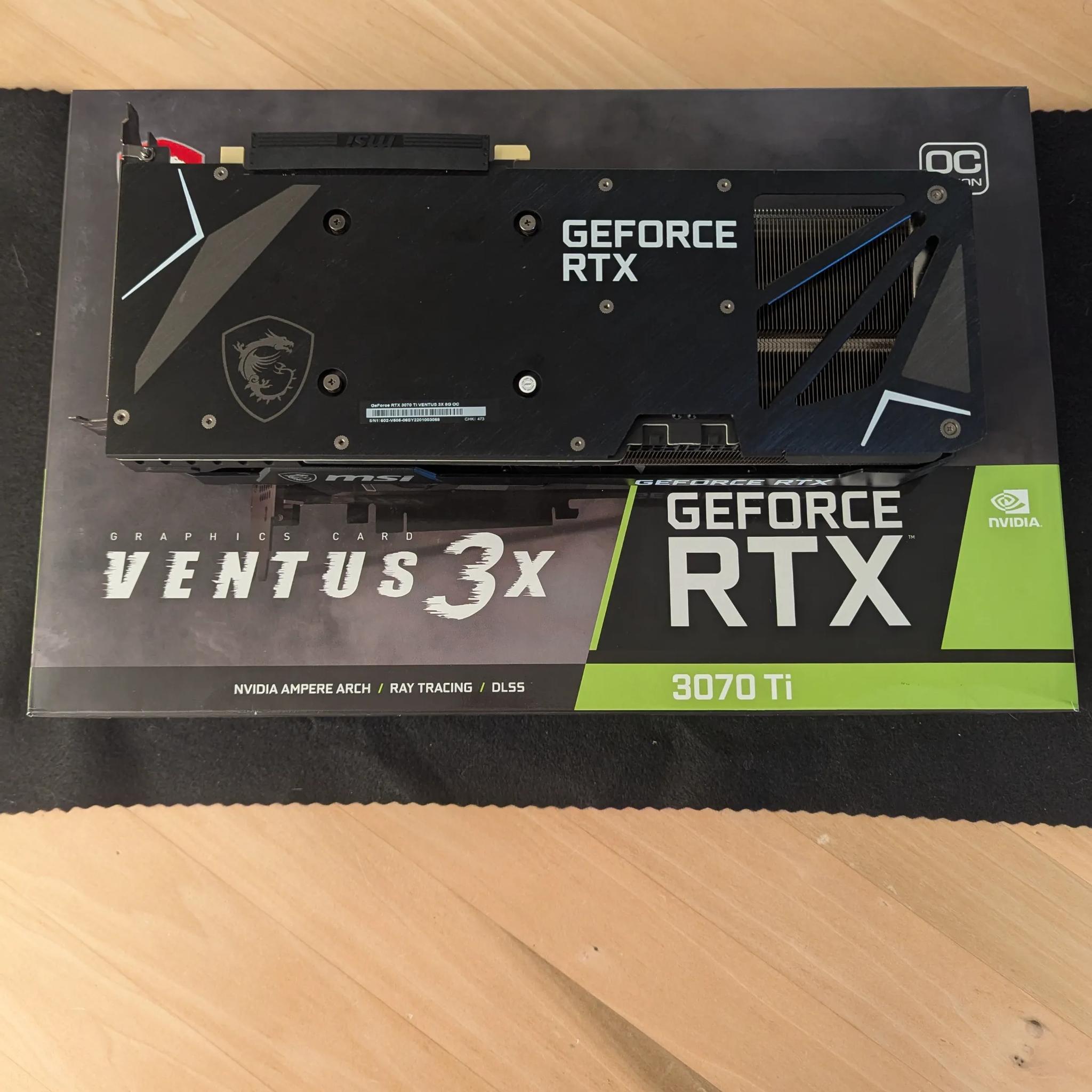 🌀 MSI RTX 3070 Ti Ventus 3X – Triple Fan 1440p Powerhouse | Clean & Reliable 🔹