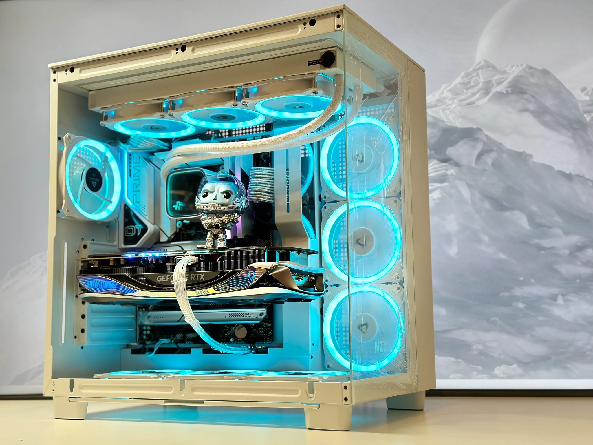 🥶🧊❄️Mr. Freeze❄️Nvidia RTX 4080 16GB-Intel i9 12900KS 16Core-32GB DDR5 RAM-2TB NVME