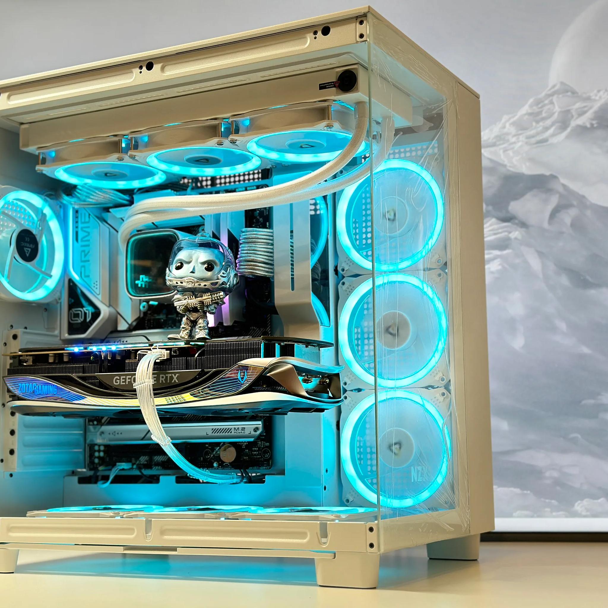 🥶🧊❄️Mr. Freeze❄️Nvidia RTX 4080 16GB-Intel i9 12900KS 16Core-32GB DDR5 RAM-2TB NVME