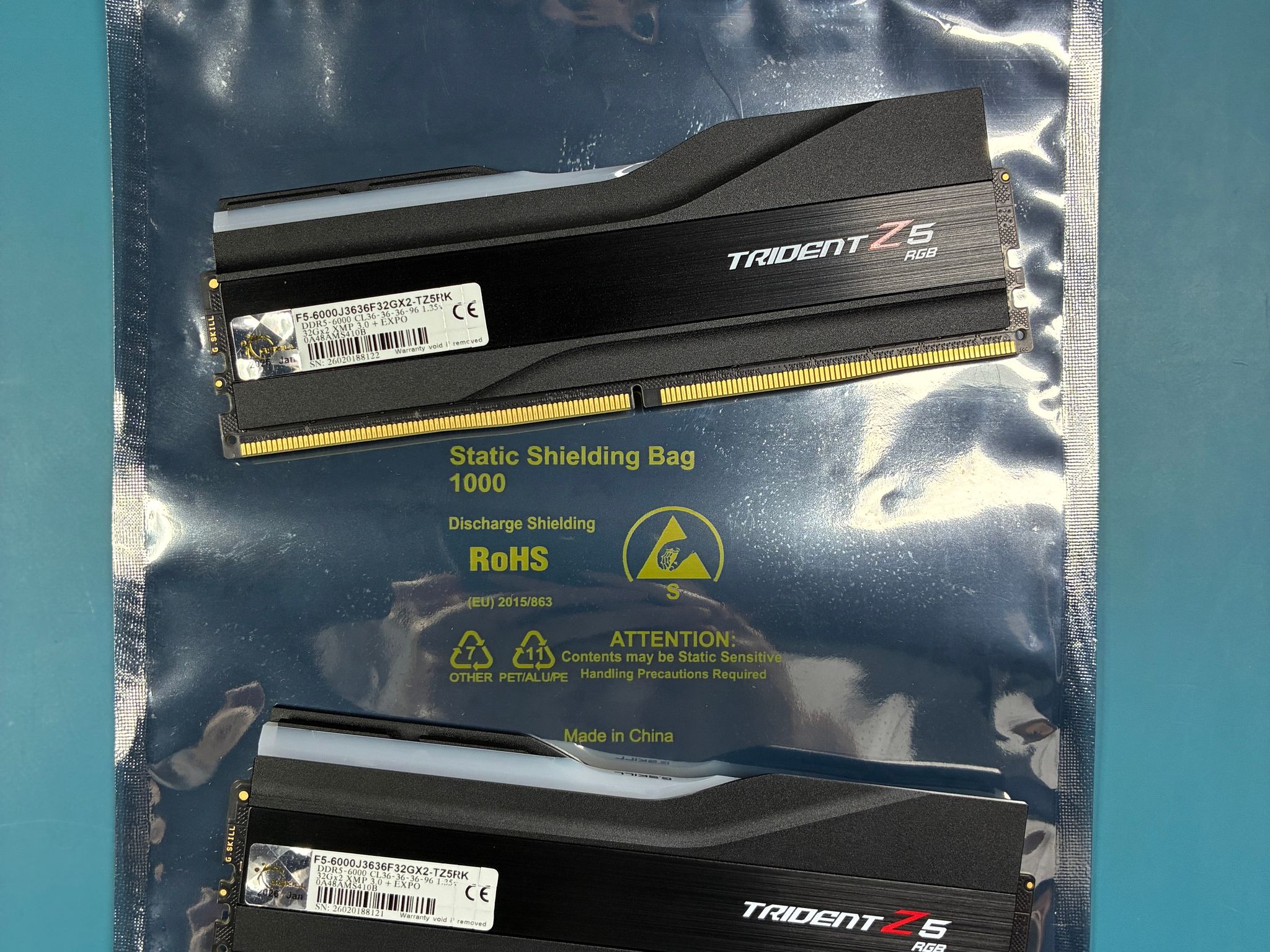 G.SKILL Trident Z5 RGB DDR5 64GB kit (Memory)
