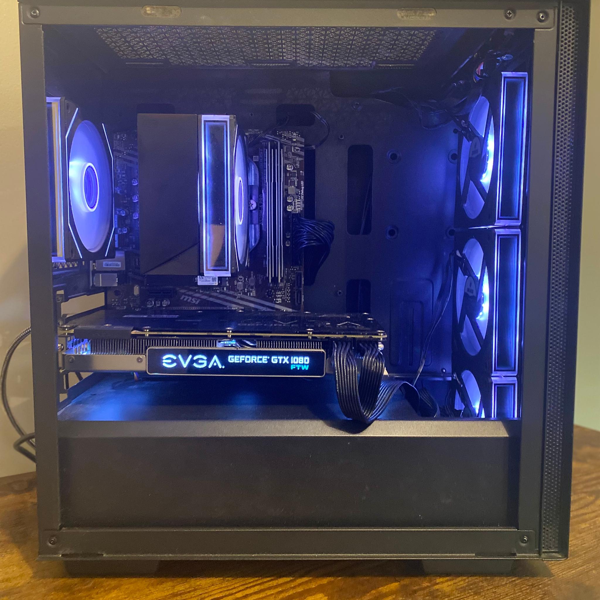 Gaming PC | GTX 1080 FTW 2 Edition | Ryzen 5 2600 | 16 Gb ram 2666 | 512 Gb ssd | windows 11 + wifi