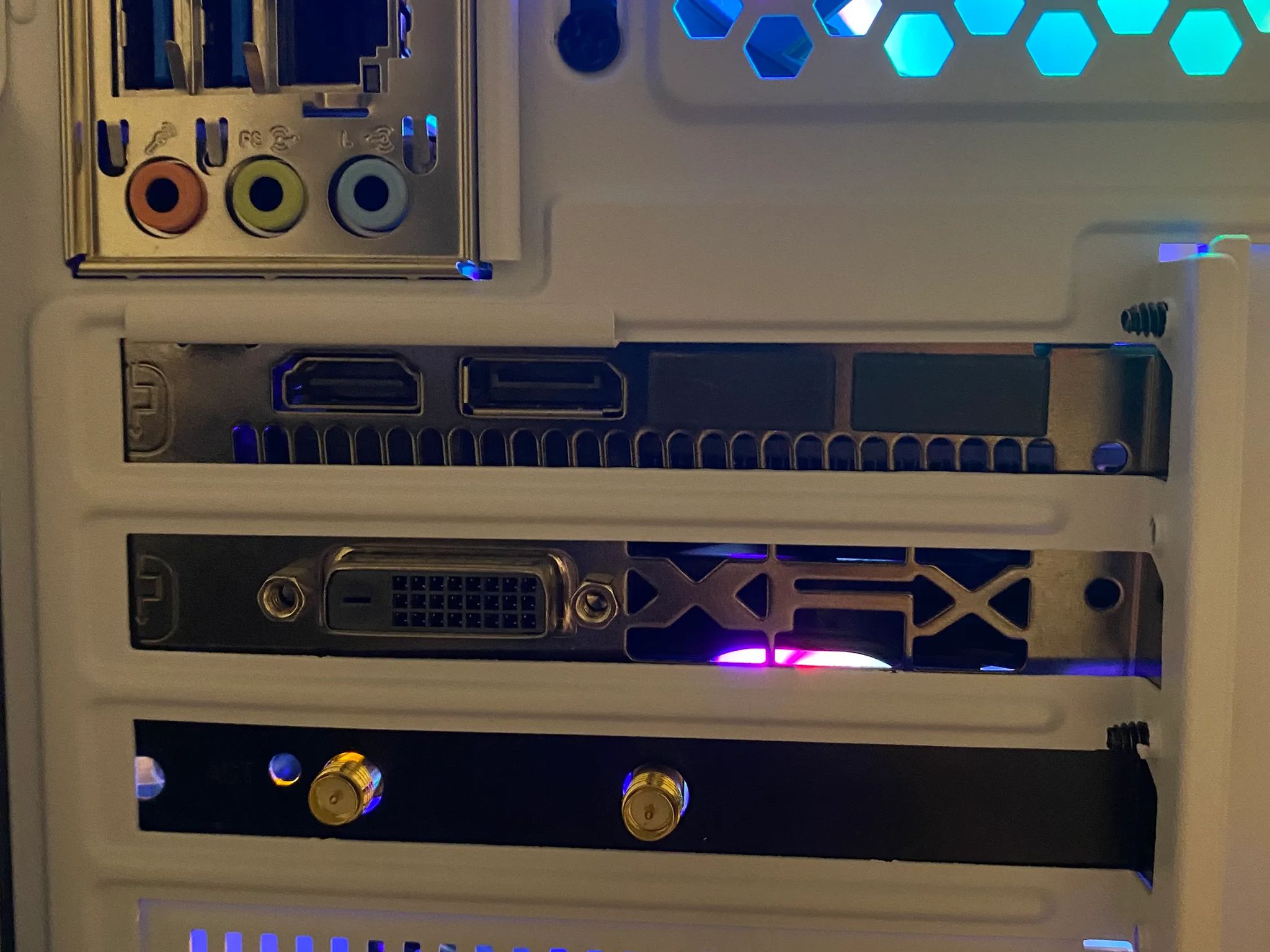 Rx580 4gb Intel core i3-10100 Gaming PC RGB WIFI