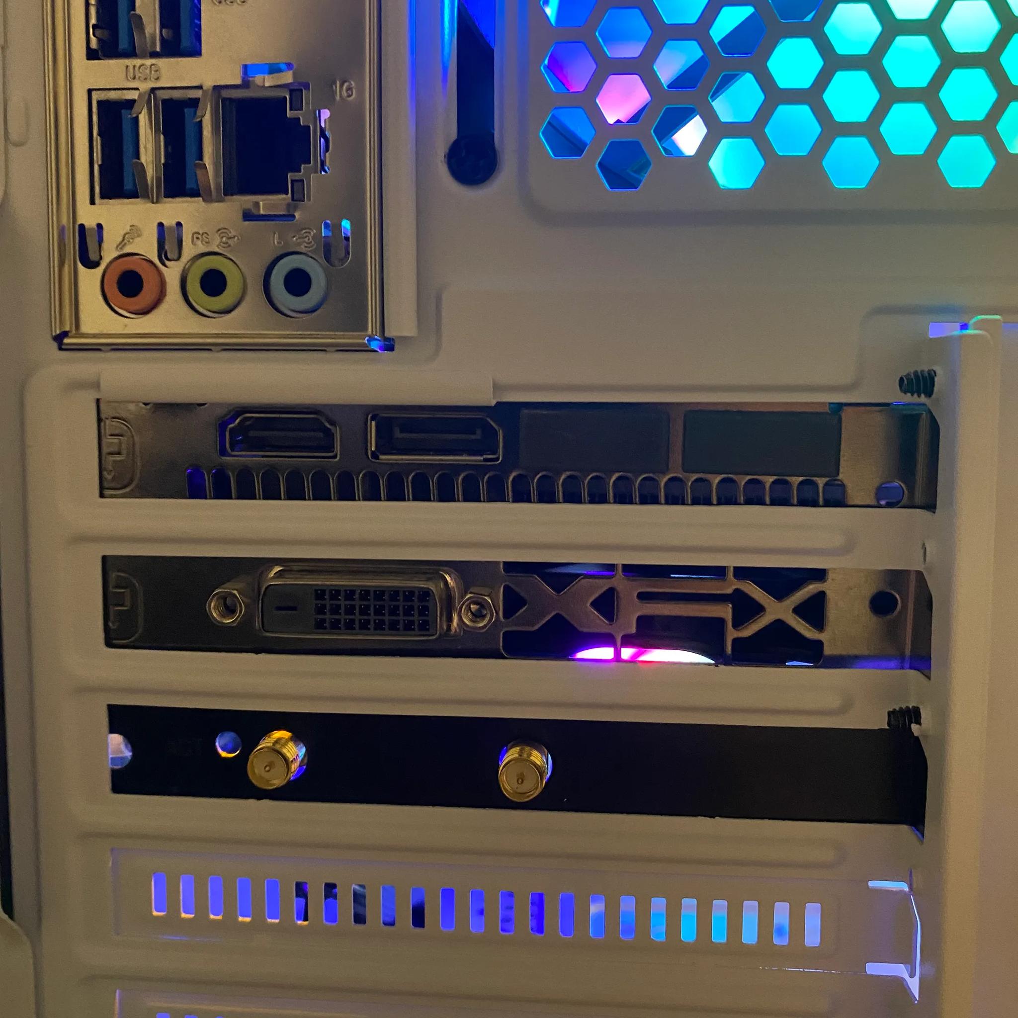 Rx580 4gb Intel core i3-10100 Gaming PC RGB WIFI