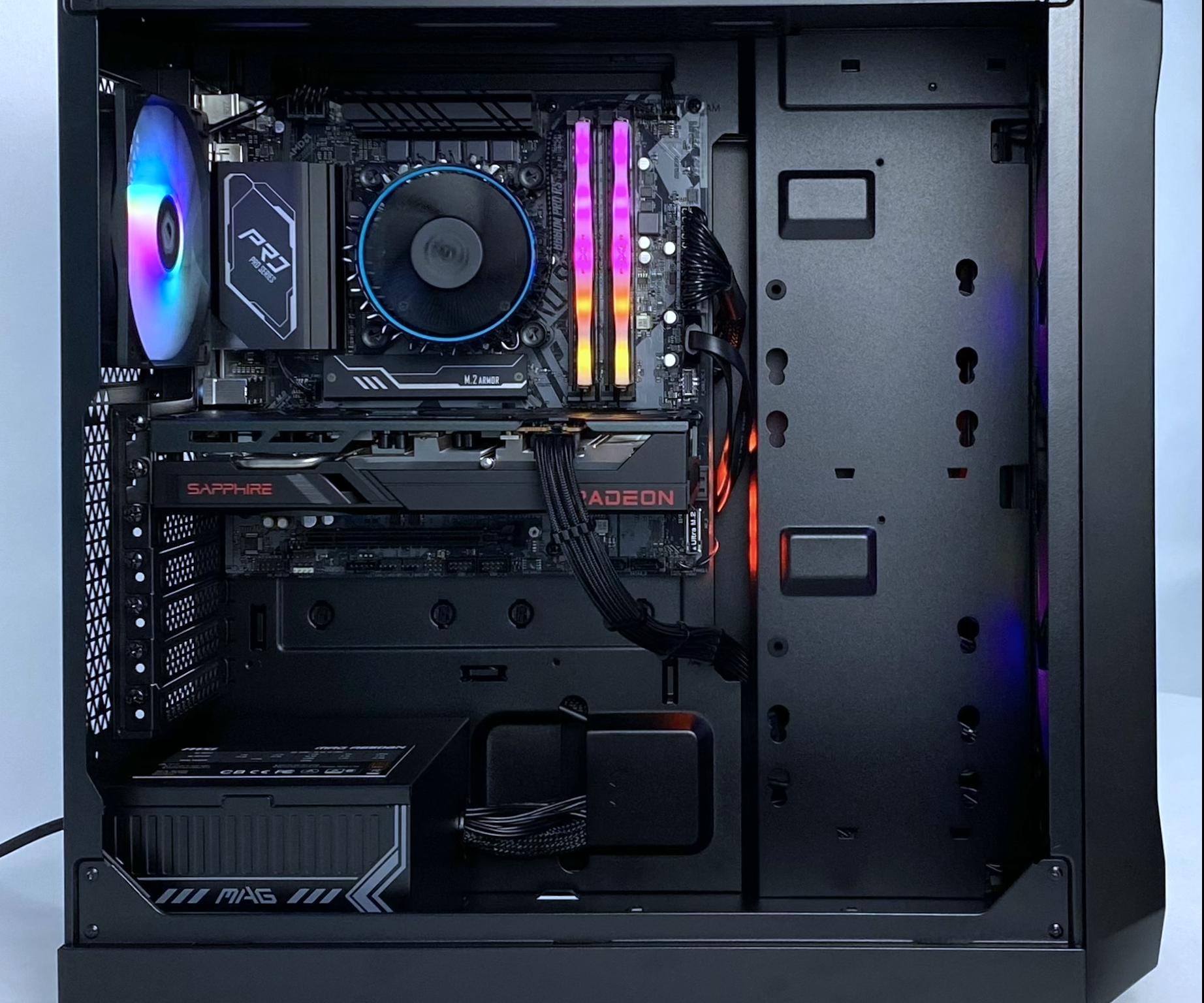 ⚔️SAMURAI⚔️ 1080p Great Value Gaming/Streaming PC | Intel 12100F, AMD RX 6600XT, 1TB SSD, 16GB DDR4