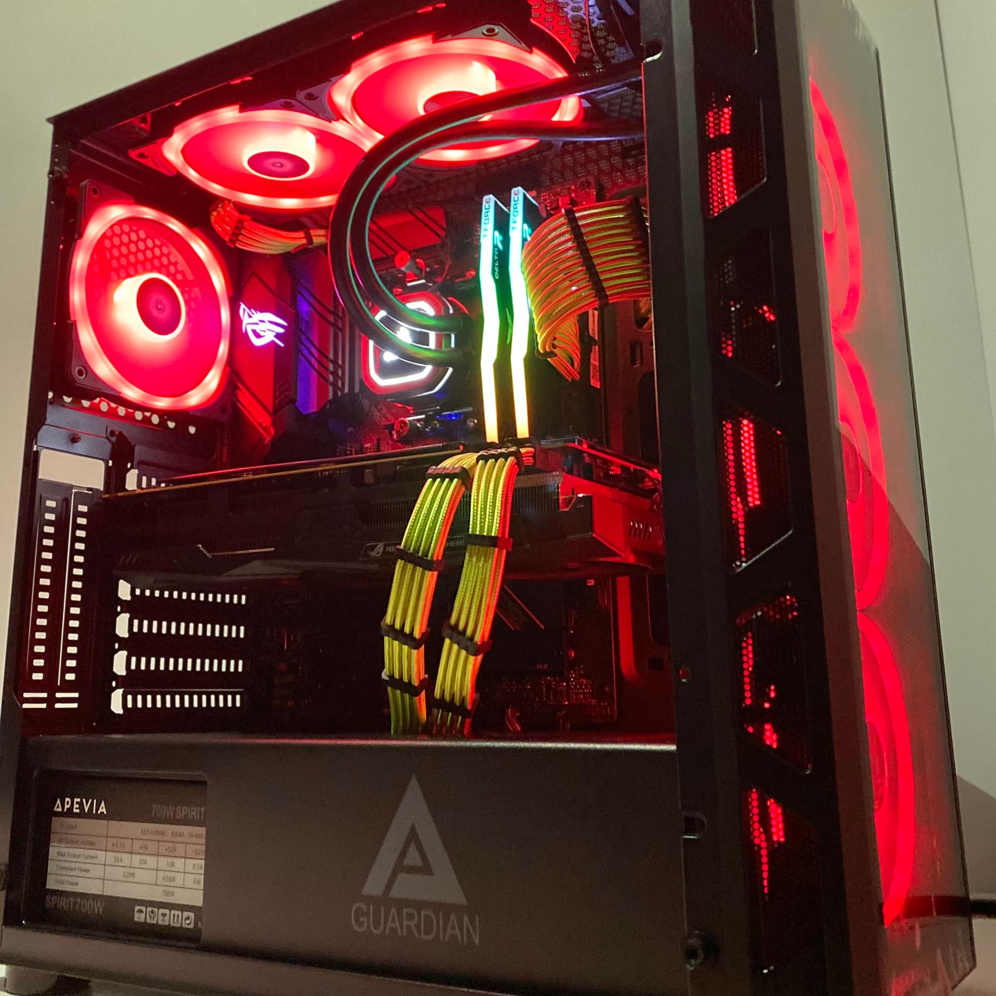Very “Strix” Assassin🥷🔥|RX 5700XT| Ryzen 5@4GHz| 16GB DDR4(Warhawk)| 1TB NVMe SSD| Windows 11 Home