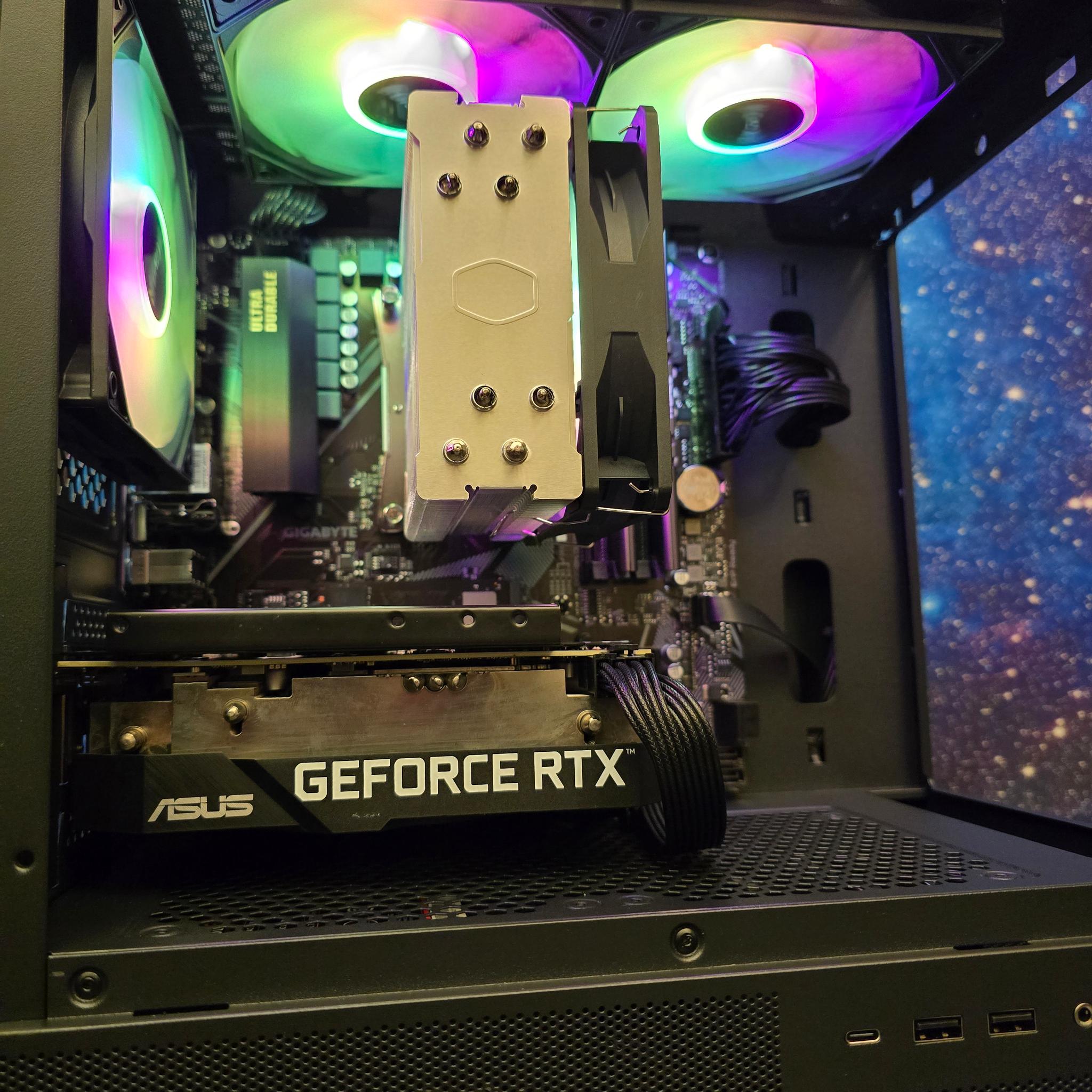 1440P ENTRY LEVEL PC | RTX 3060 12GB | Ryzen 5 5500 | B550M | 16GB DDR4 | 1TB STORAGE