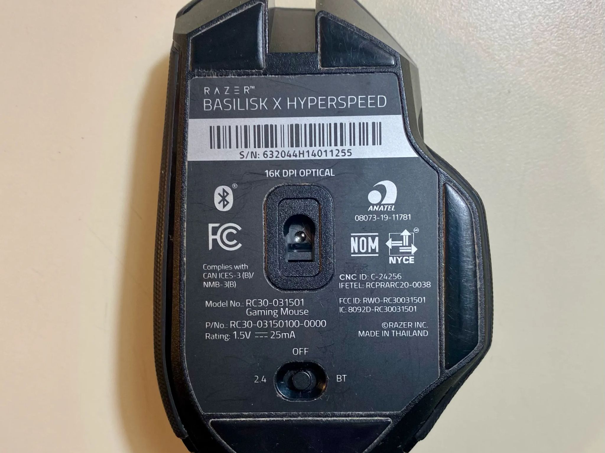Razer Basilisk X HyperSpeed