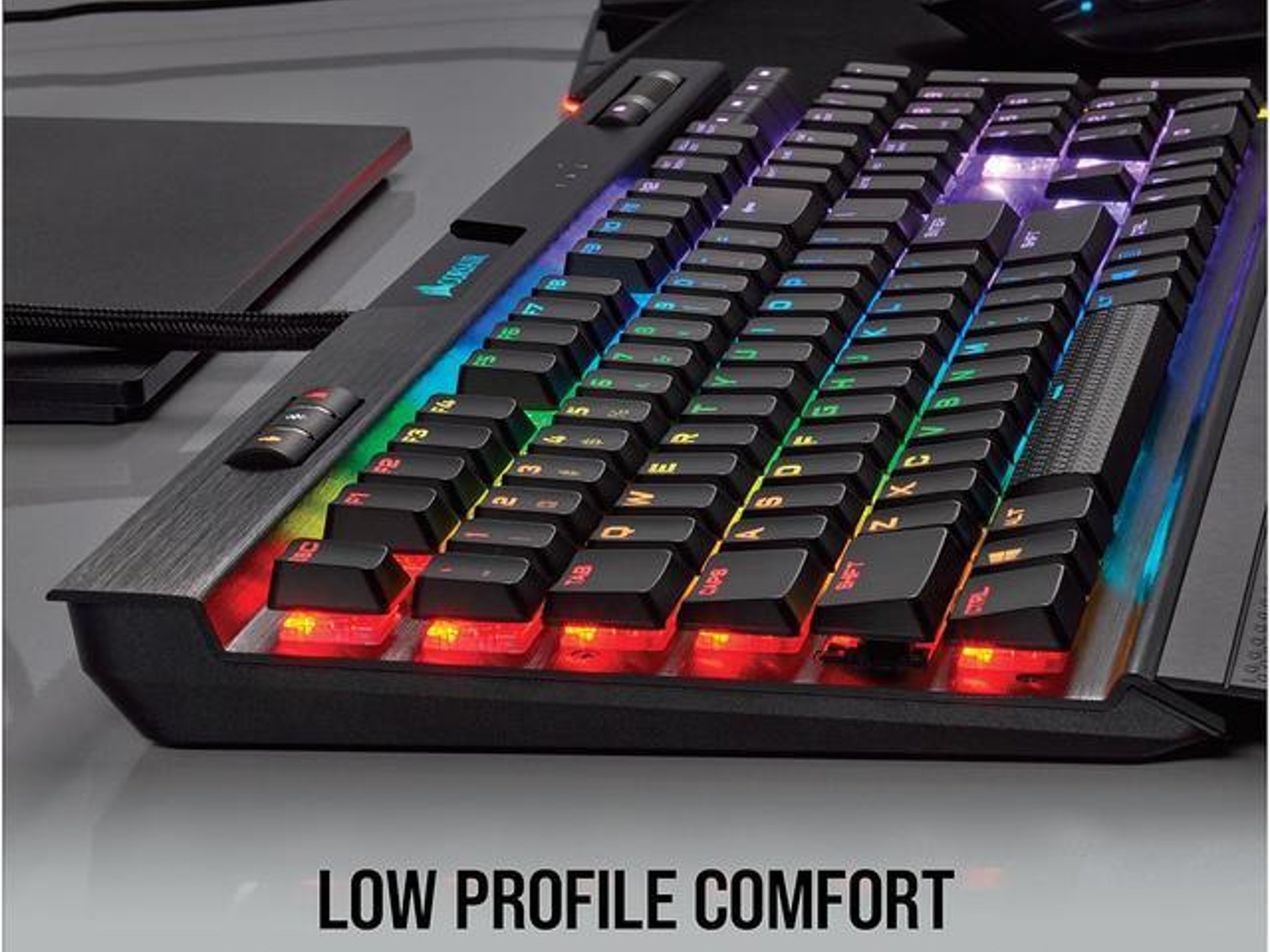 Corsair K70 RGB MK.2 Low Profile Mechanical Gaming Keyboard - Like New, Open Box
