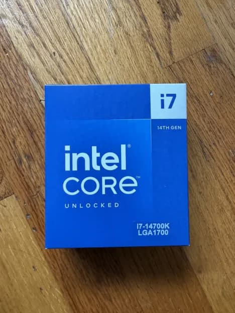 Brand New Intel i7 14700k