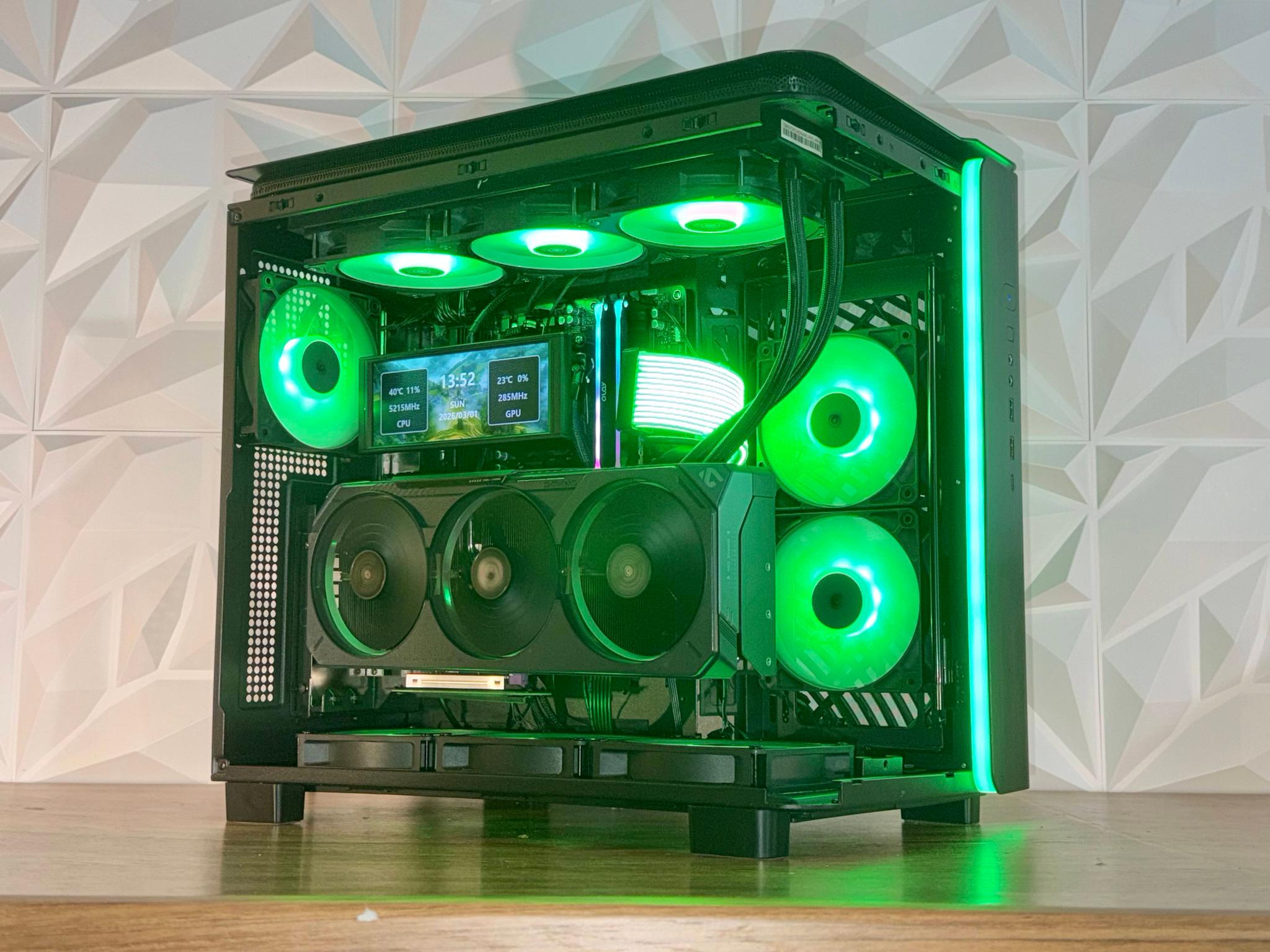⚡RTX 5070 TI | 9800x3d | 32gb DDR5 | 2tb NVMe SSD | Windows 11 | "Project Nebula 95"