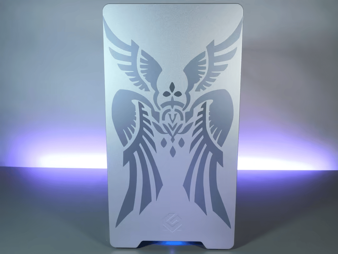 D'arc Lyte | Ryzen 5 5500, RTX 3050, 1tb nvme FGO theme ITX build