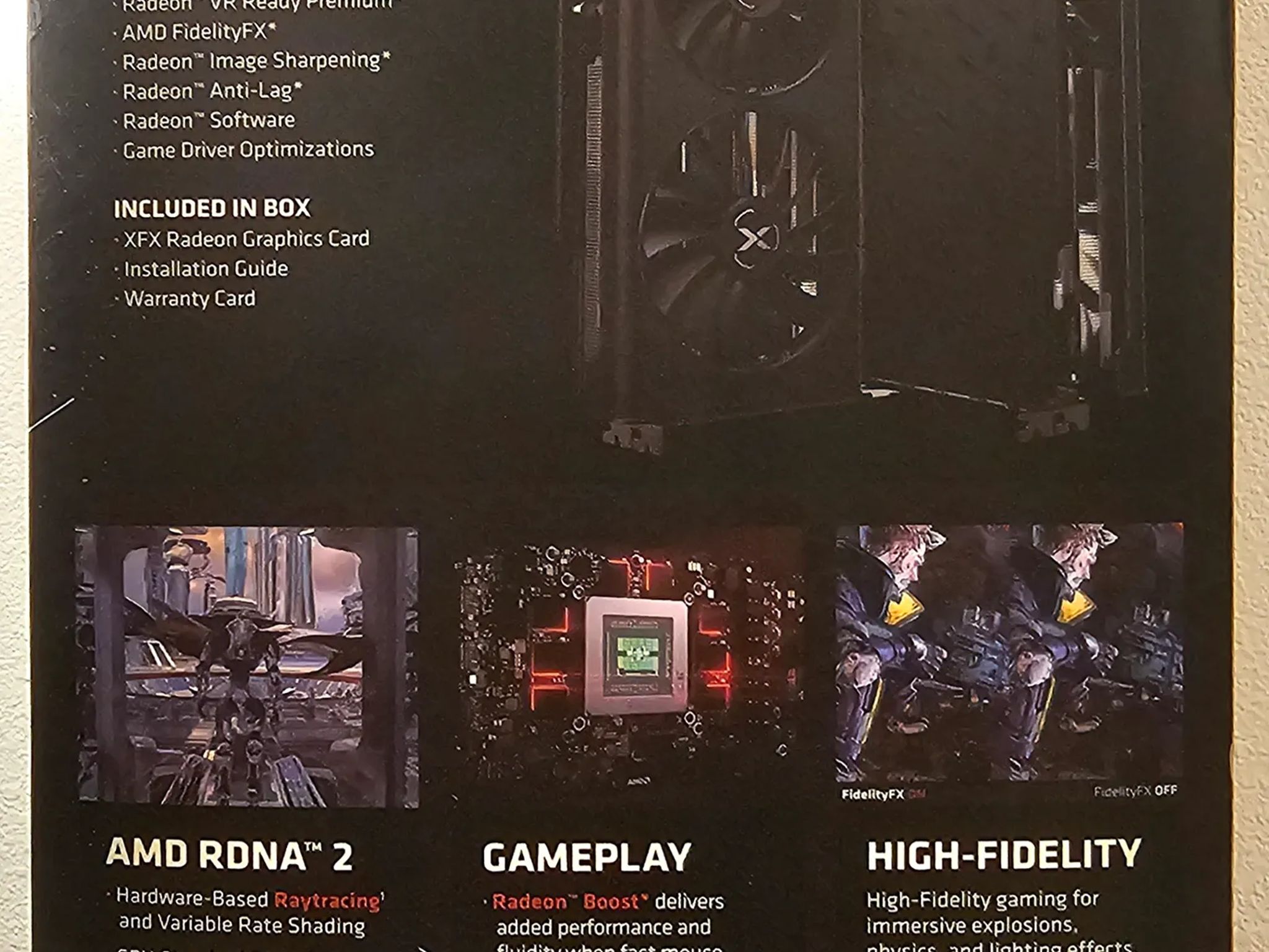 UNOPENED, still sealed XFX SWFT 319 AMD RadeonRX6800