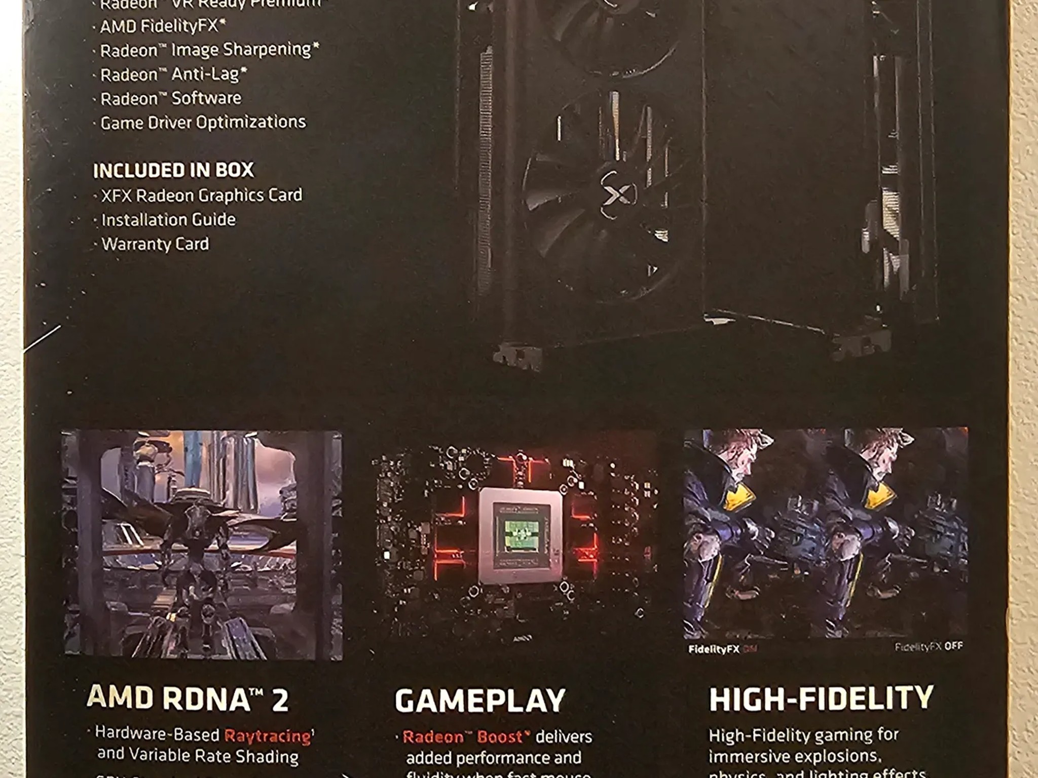 UNOPENED, still sealed XFX SWFT 319 AMD RadeonRX6800