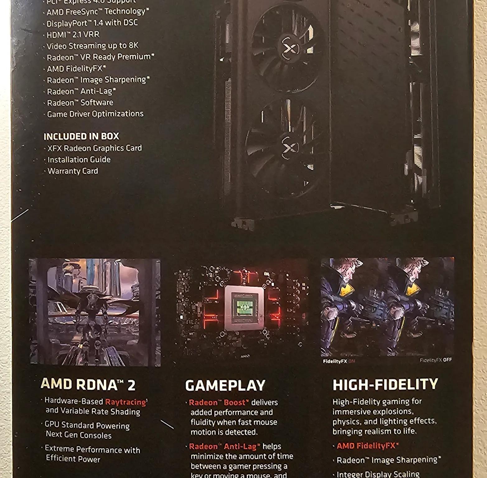UNOPENED, still sealed XFX SWFT 319 AMD RadeonRX6800