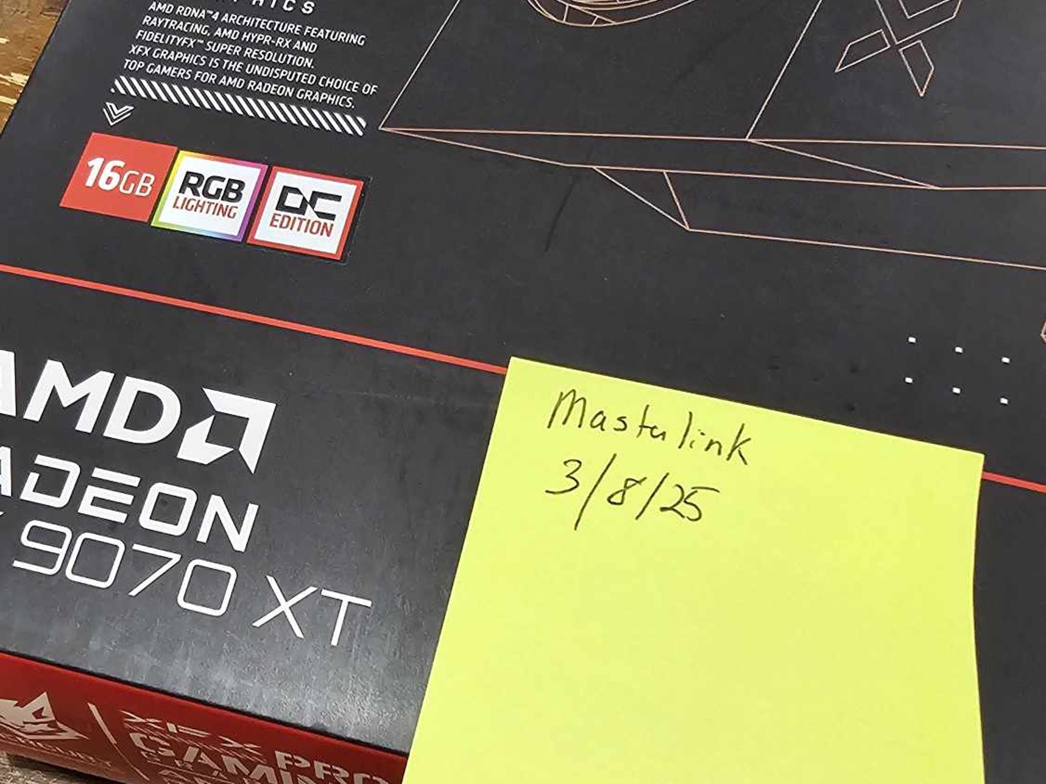 XFX Mercury AMD Radeon RX 9070XT OC