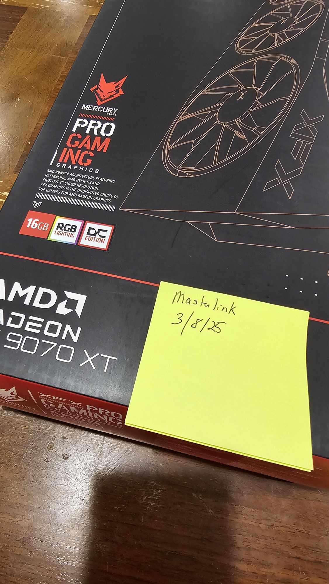 XFX Mercury AMD Radeon RX 9070XT OC