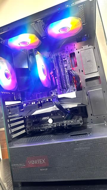 Radeon RX 6600 XT Custom Gaming PC - Ryzen 5 3600