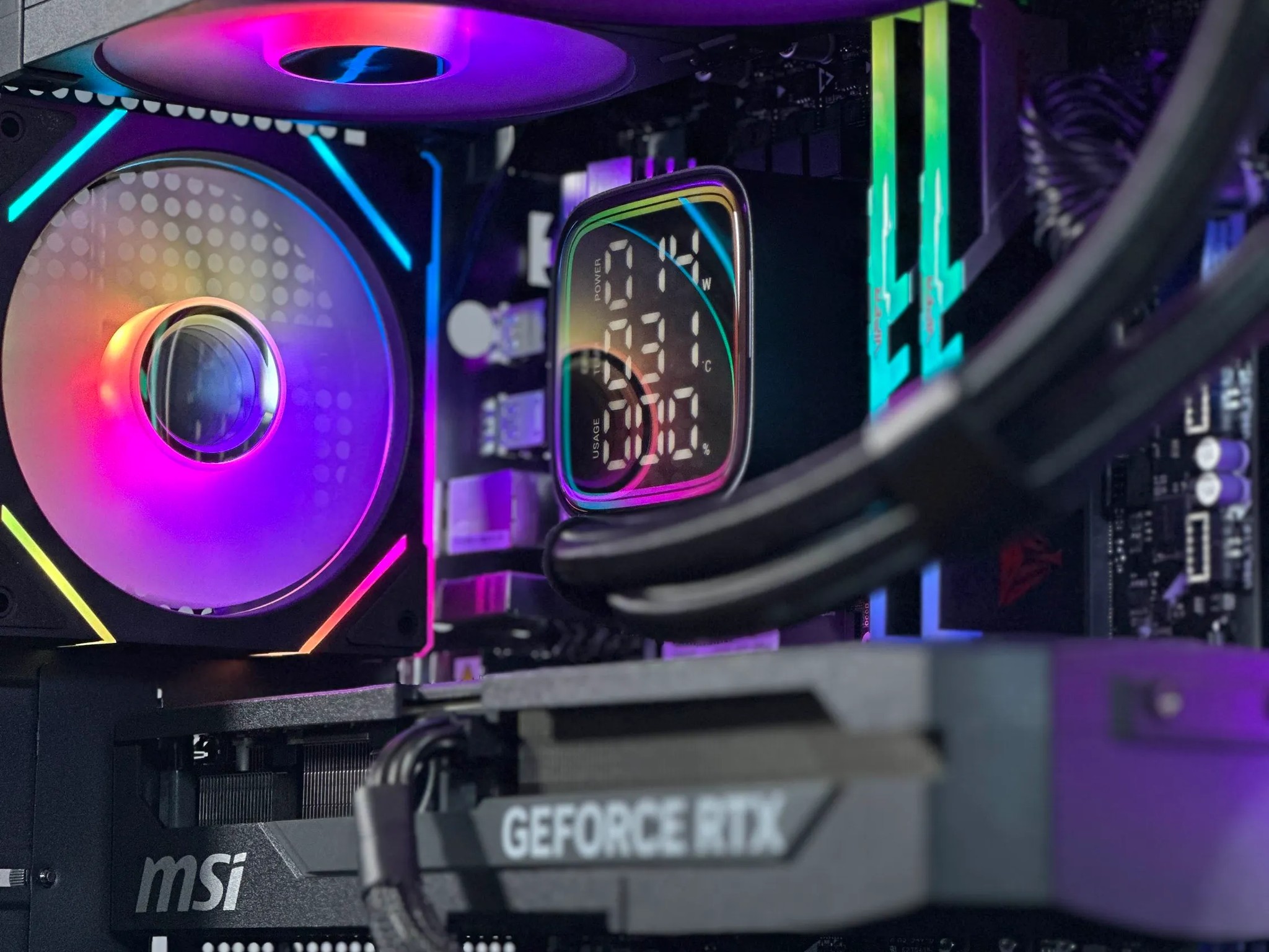 RTX 5070 12GB | Intel i5 14400F | 32GB DDR5 | 1TB SSD | Win11 | WIFI+BT | 1440P/4K Gaming PC