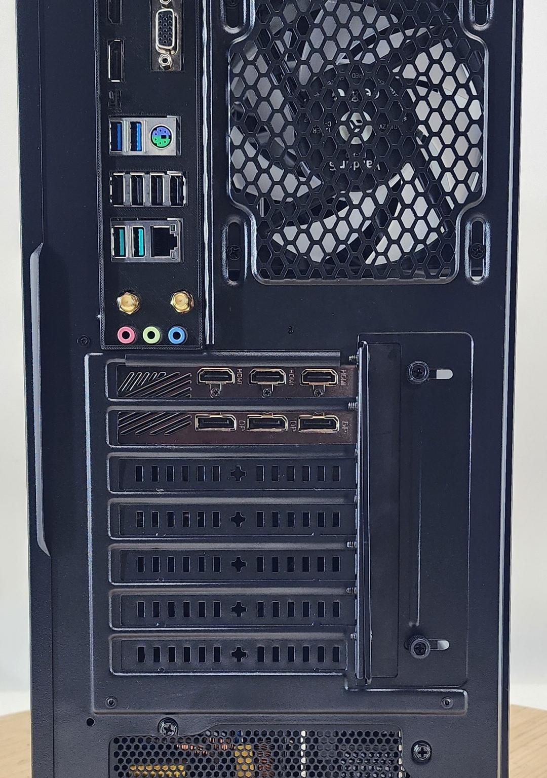 Gaming PC Ryzen 7 7700 32GB RAM 2TB SSD RTX 3080 10GB Windows 11 Computer