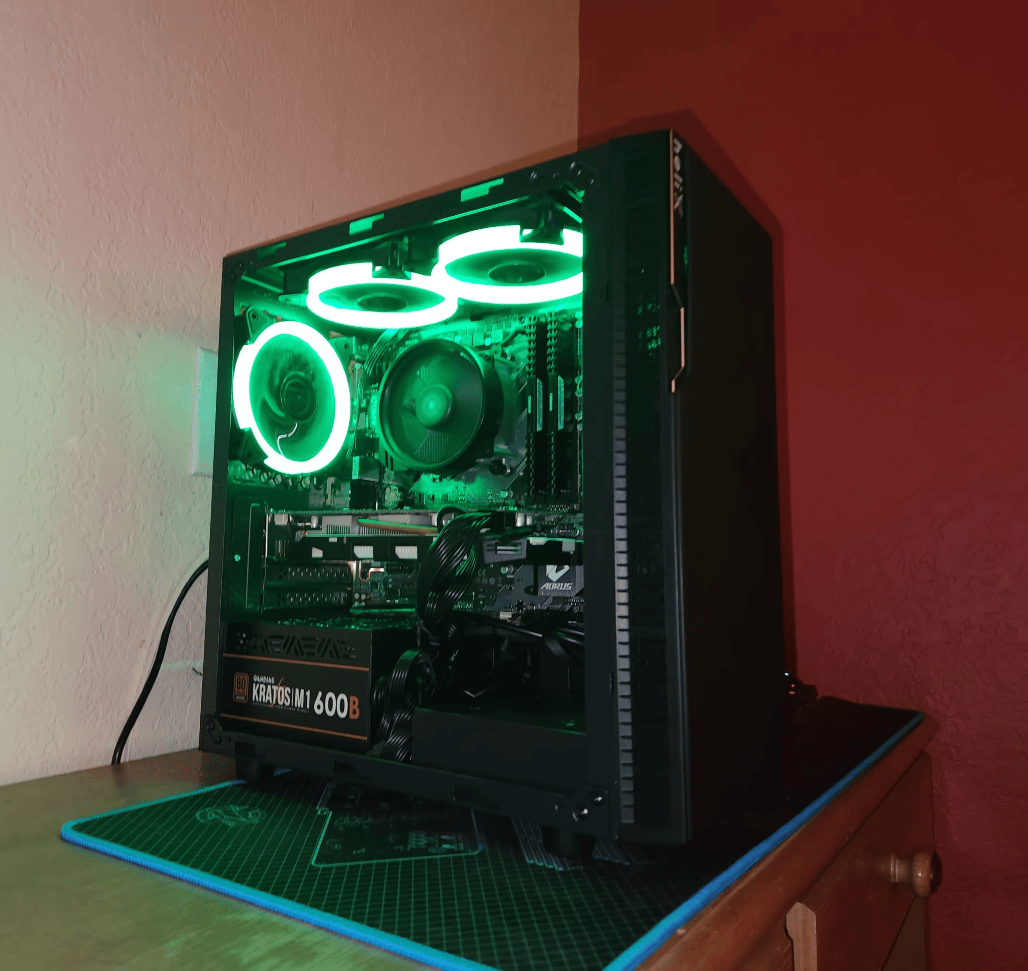 Budget build for 1080p gaming!  Ryzen 1600AF, GTX 1060 3GB, Perfect starter!