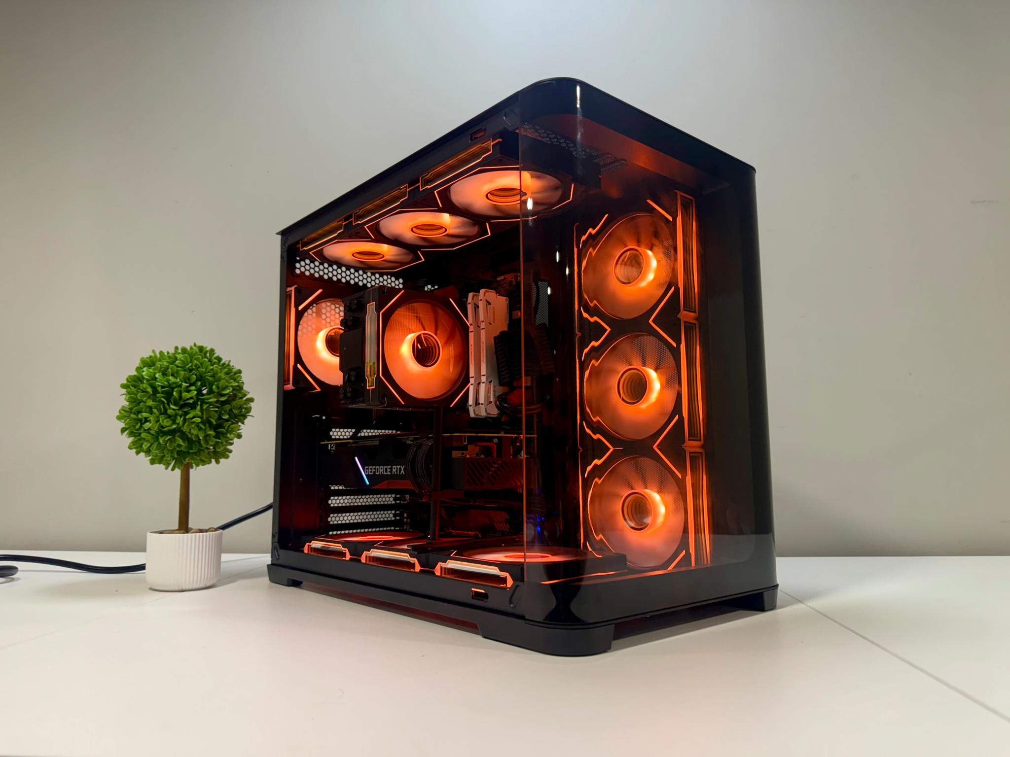 げ*プ様 ゲーミングPC （Ryzen 5 3600X RTX 2080 SUP RTX 2080 Super | Ryzen 5 3600 | 32GB DDR4 | 1 TB Total M.2 | 800W