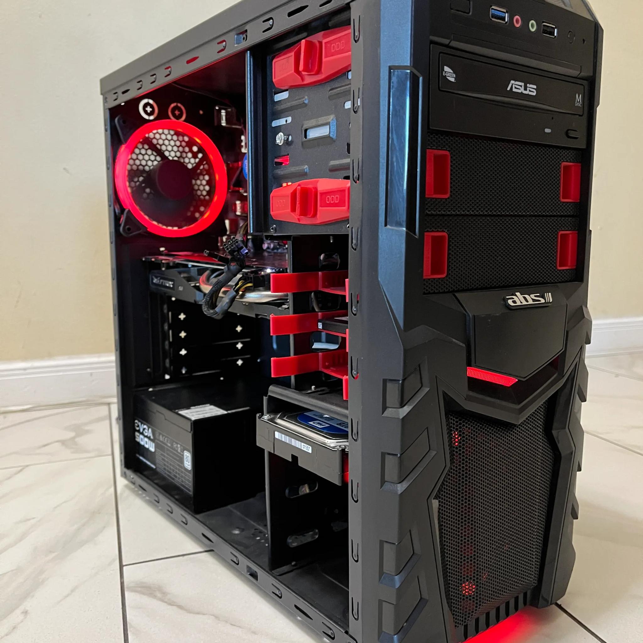 🔥 Budget Gaming PC – GTX 970, i5-7400, 16GB DDR4 RAM, 256GB SSD+1TB HDD, Fast & Powerful