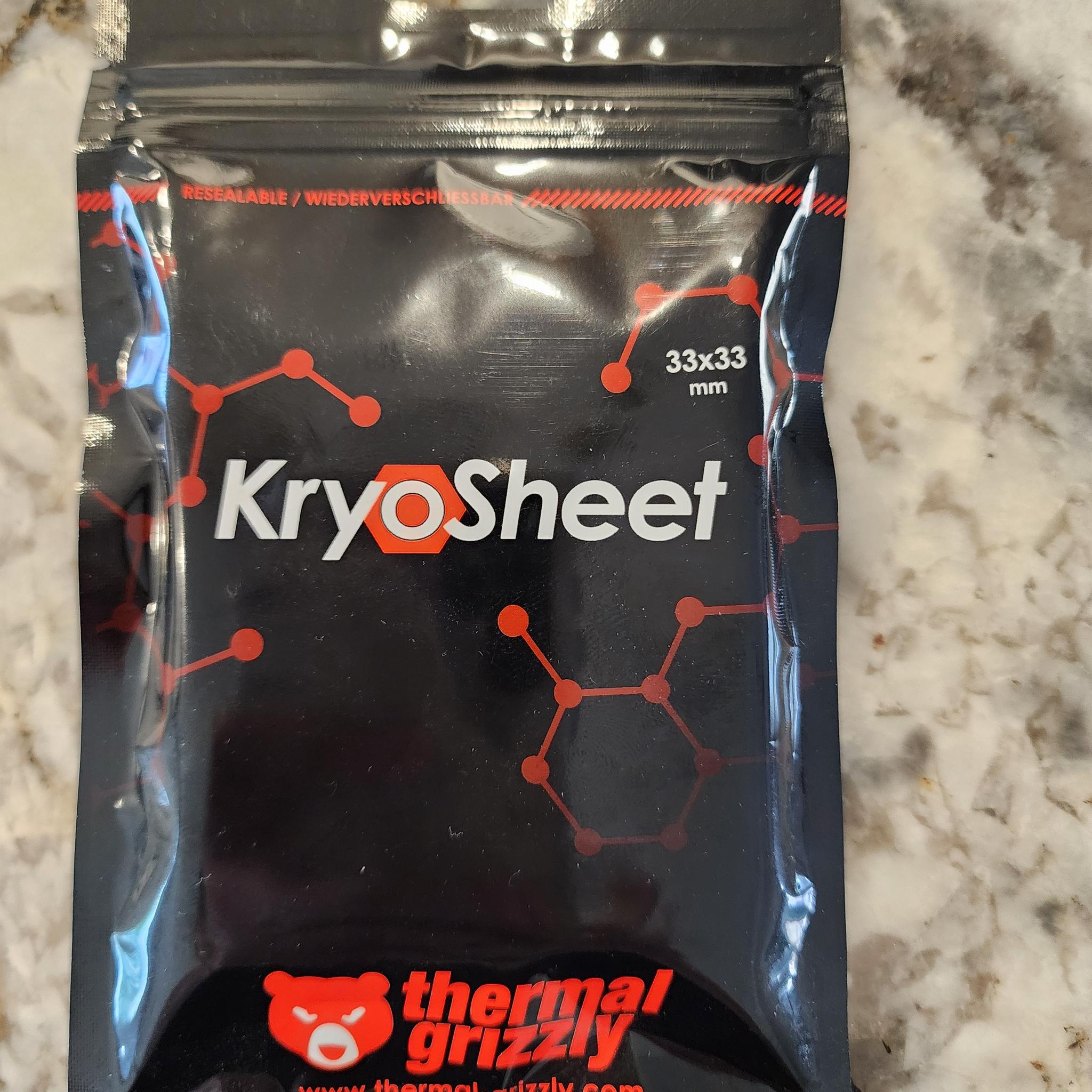 Thermal Grizzly KryoSheet 33x33mm
