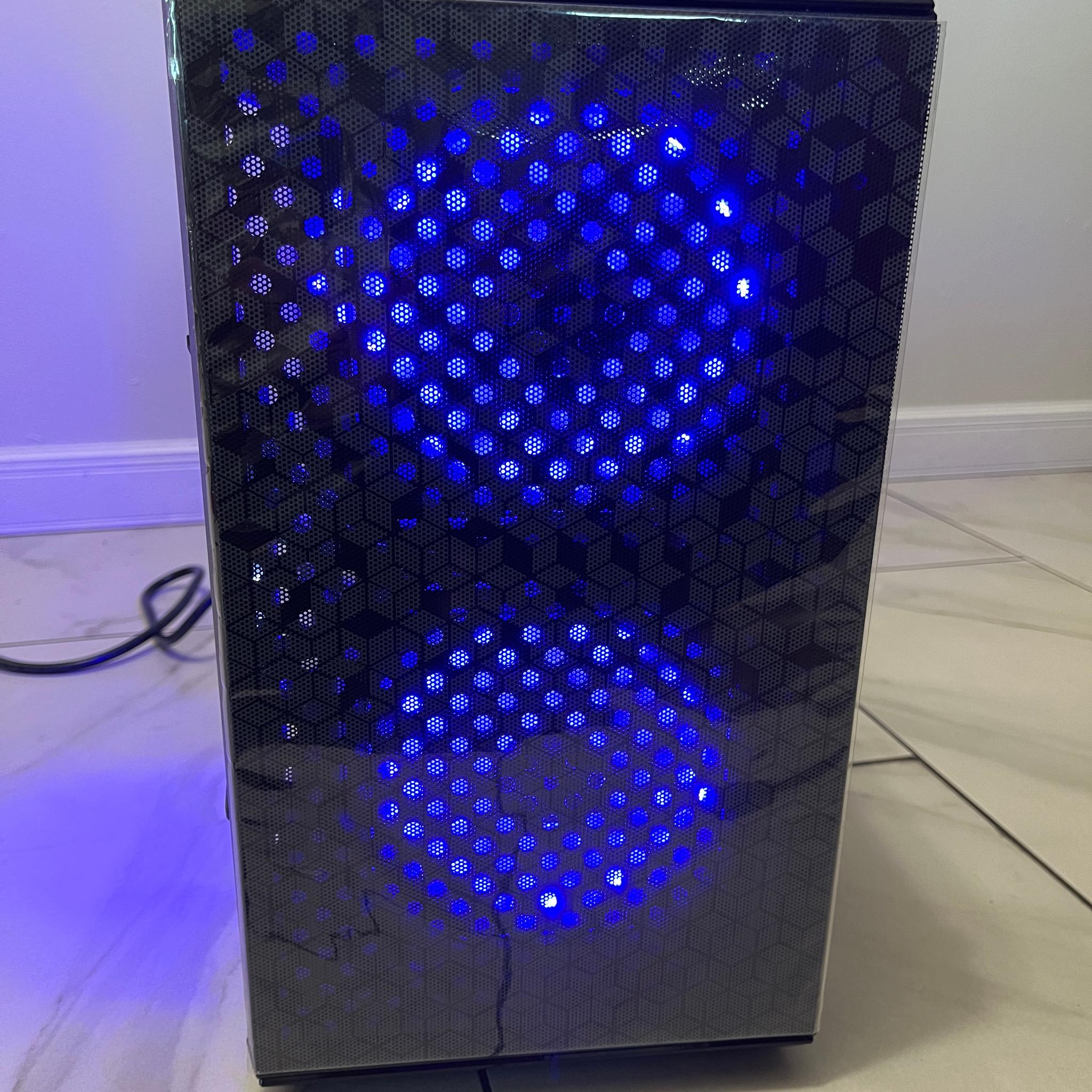 NVIDIA GTX 970, Intel Core i5-7400, 12GB RAM, 870 GB Storage - Budget RGB Gaming PC w/ Wi-Fi + BT