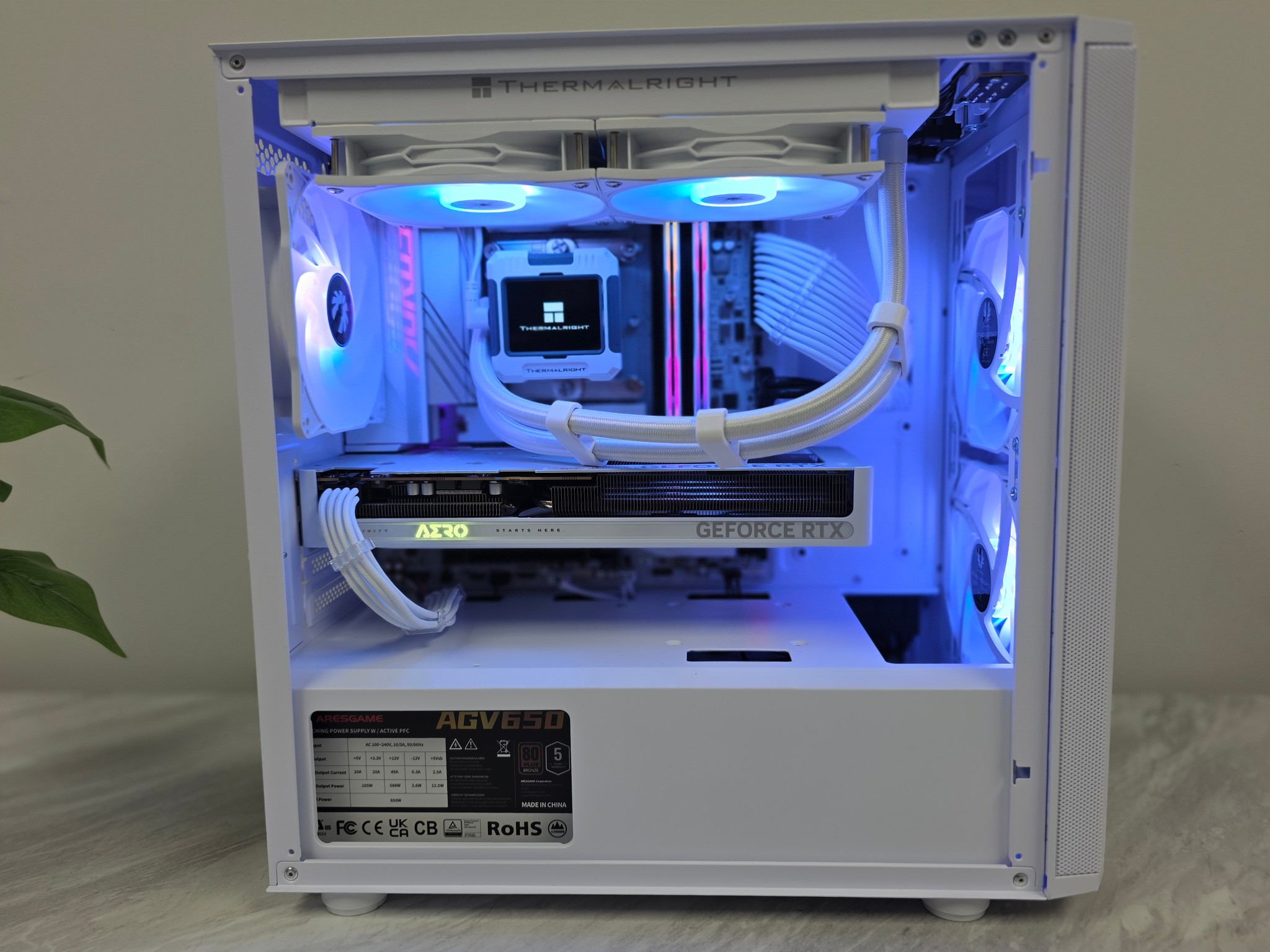 1440P Gaming PC Computer (Intel I5 14600k, RTX 5060, 32GB DDR5 6000 MTS CL 30)