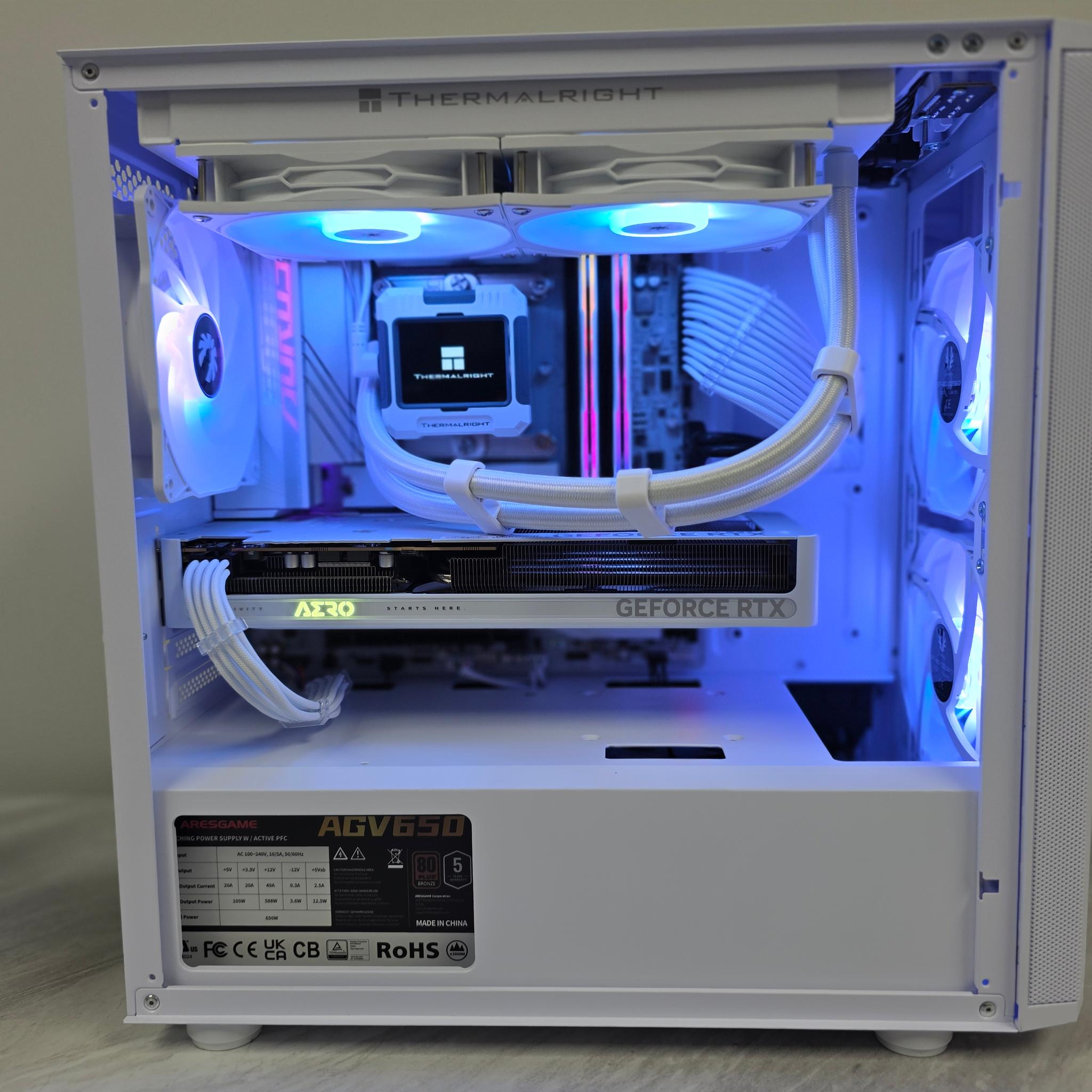 1440P Gaming PC Computer (Intel I5 14600k, RTX 5060, 32GB DDR5 6000 MTS CL 30)
