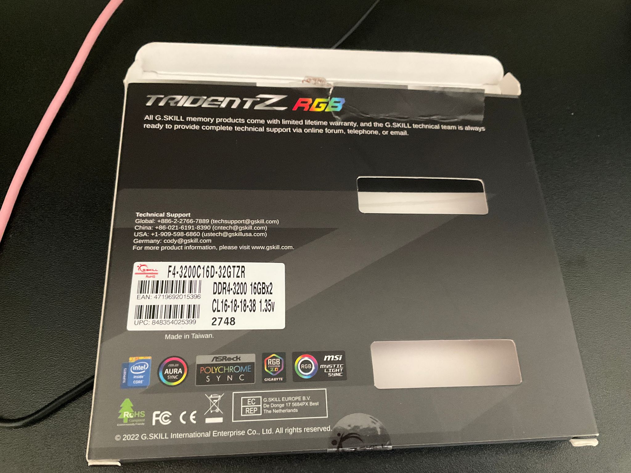 G.skill trident z rgb