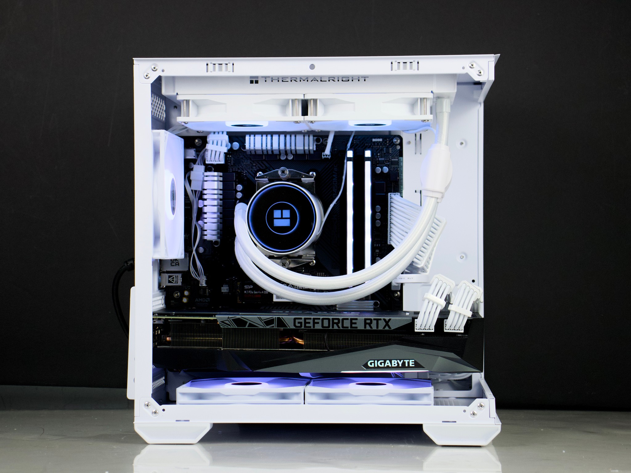 ❄️1440P Powerhouse❄️ - RTX 3080 TI, Ryzen 7 5700X, 32GB RGB RAM, 1TB NVMe - Whiteout/WiFi/ARGB