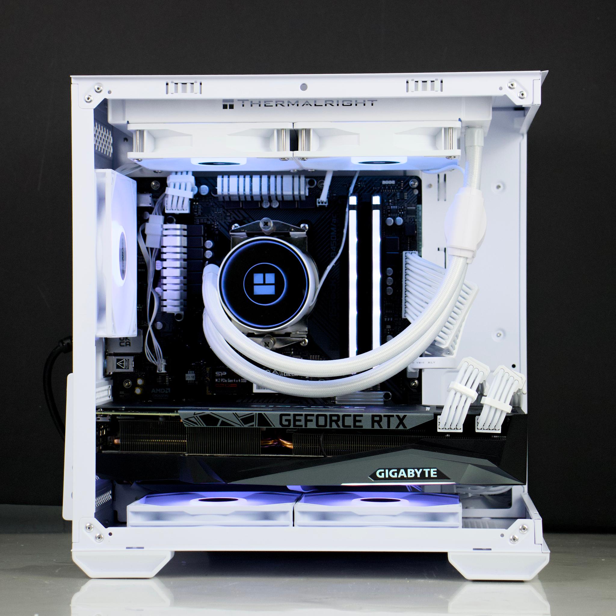 ❄️1440P Powerhouse❄️ - RTX 3080 TI, Ryzen 7 5700X, 32GB RGB RAM, 1TB NVMe - Whiteout/WiFi/ARGB