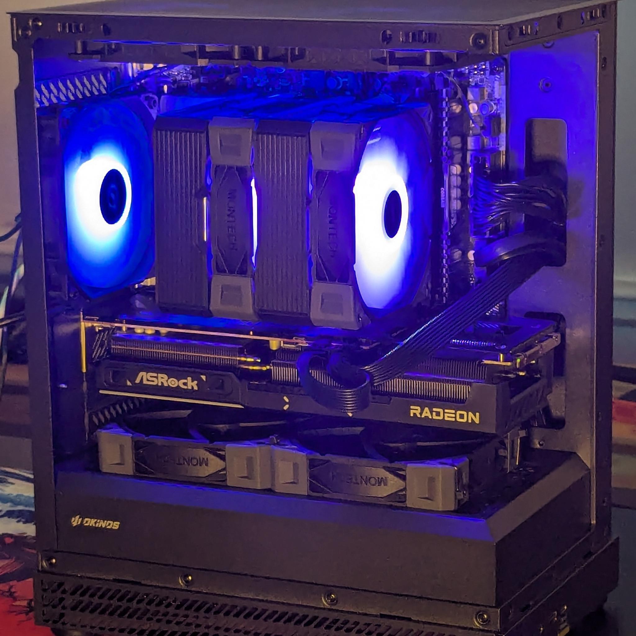 Gaming PC|AMD Ryzen 7 5800X3D|AMD Radeon RX 9070 16 GB|32 GB DDR4 3200|2 TB SSD|Windows 11 Home