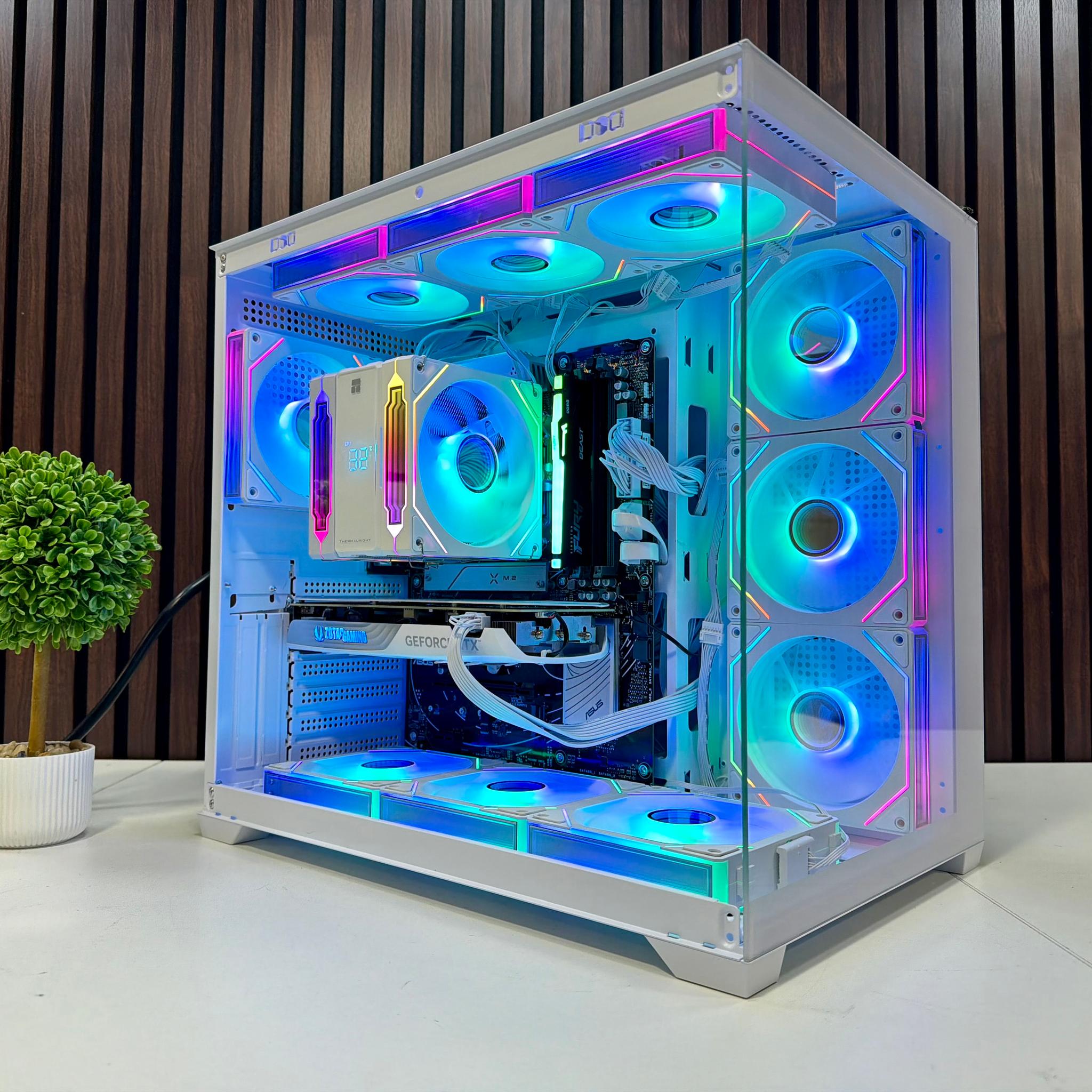RTX 4070 Super | Ryzen 9600X | 16GB DDR5 | 1TB M.2 | 850 Watt Gold PSU | LCD AIO