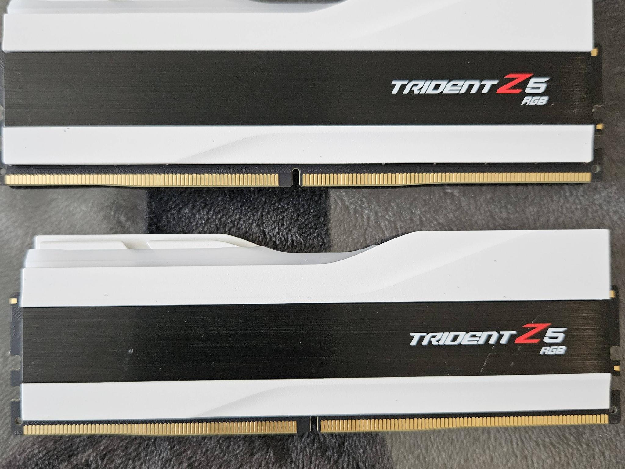 G.SKILL Trident Z5 RGB 64GB (2 x 32GB) 288-Pin PC RAM DDR5 6400 Model F5-6400J3239G32GX2-TZ5RW
