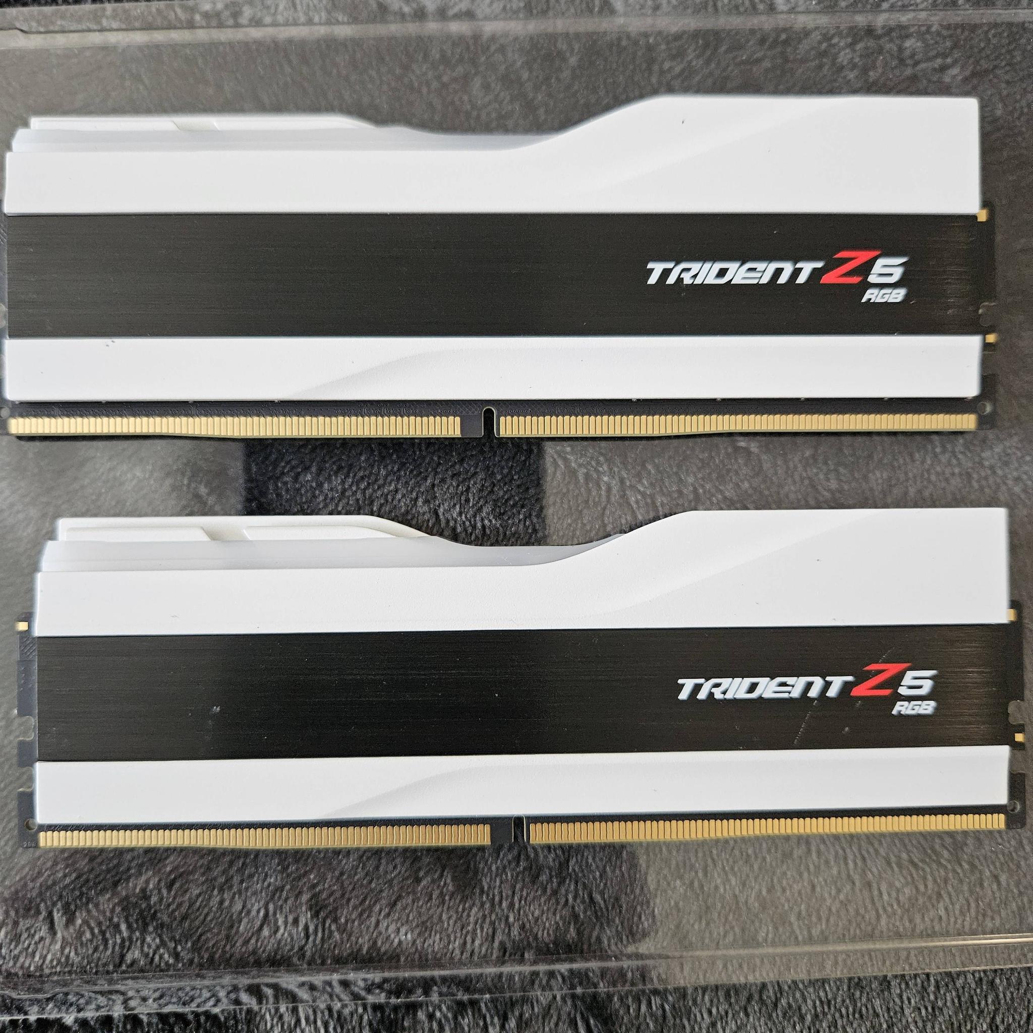G.SKILL Trident Z5 RGB 64GB (2 x 32GB) 288-Pin PC RAM DDR5 6400 Model F5-6400J3239G32GX2-TZ5RW