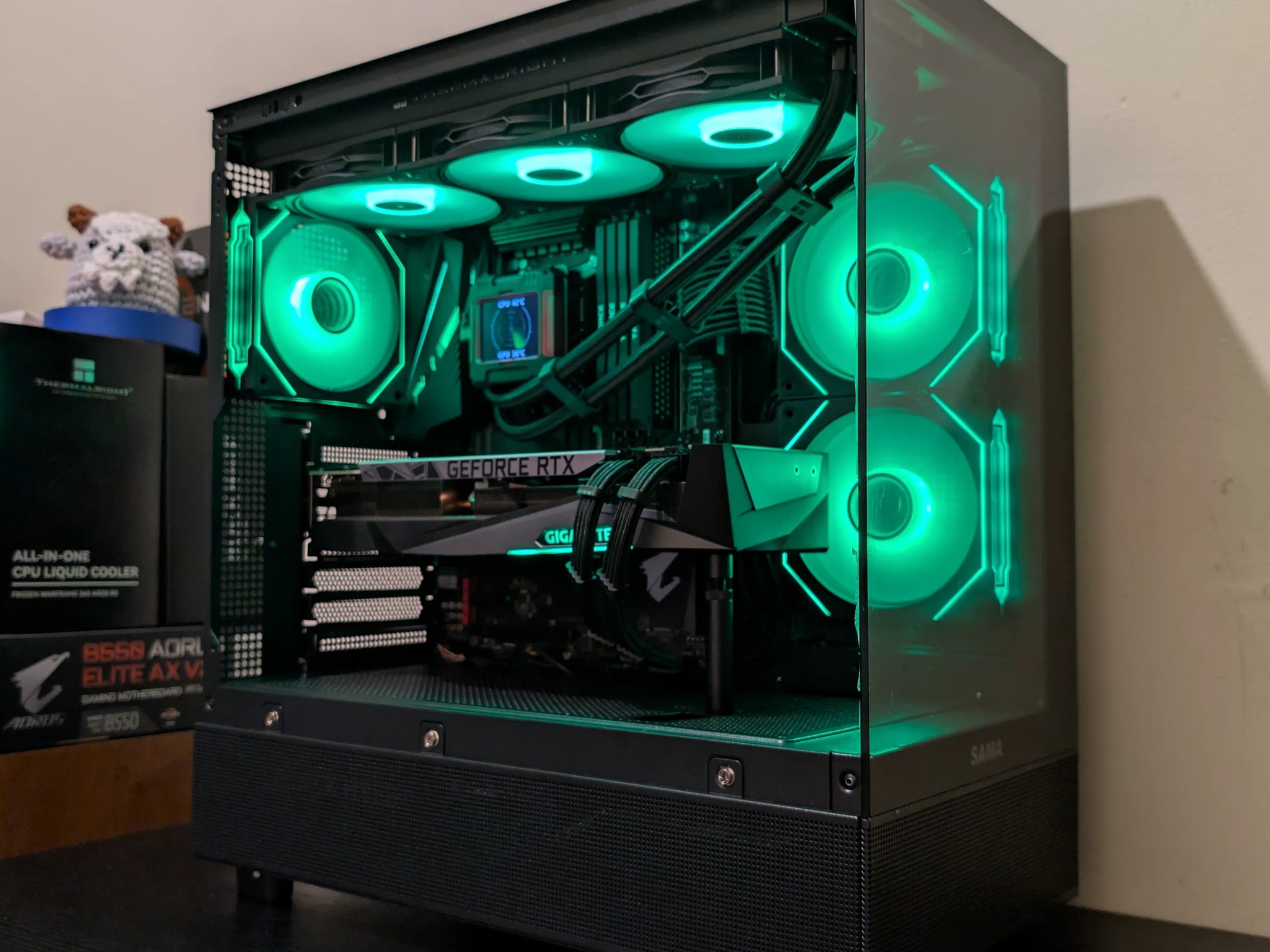 🔥1440p Gaming Beast | RTX 3080 | Ryzen 7 5700X | 1TB SSD | 32GB RAM | WiFi 6 & Bluetooth🔥