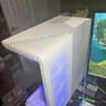 Custom White All AMD build.  9070XT and 9700X CPU