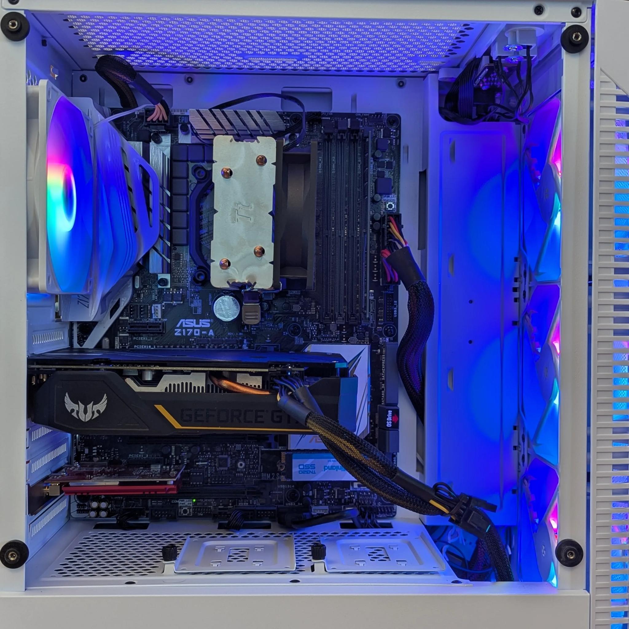 🎨 Pastel | 1660 Super | i5-6600K | Clean White Budget Build | 8GB DDR4 | 512GB NVMe