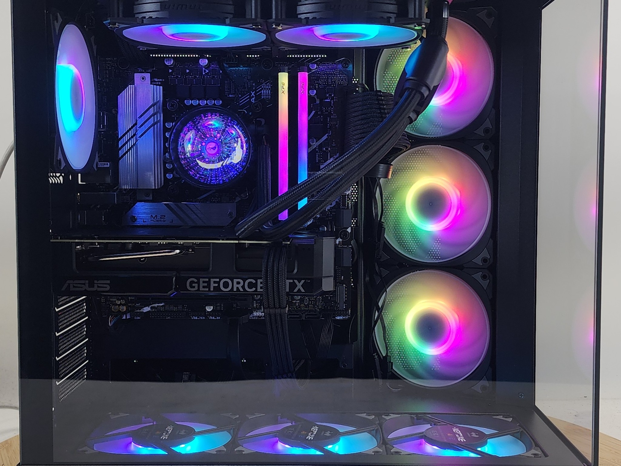 Gaming PC i7-13700F 32GB RAM 1TB SSD RTX 4070 12GB Windows 11 Computer