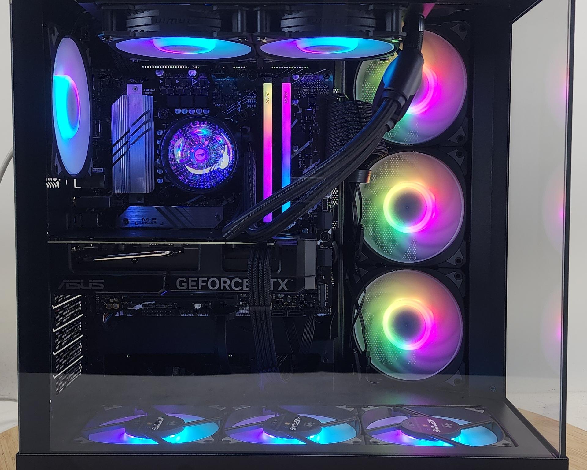 Gaming PC i7-13700F 32GB RAM 1TB SSD RTX 4070 12GB Windows 11 Computer