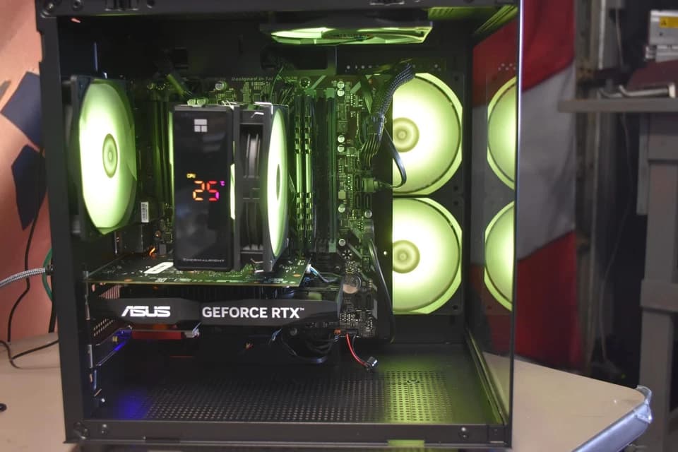 Gaming PC Intel I 5 9400 RAM 32 GBS GPU RTX 3050 Nvme 512 GB+ 500 GB SSD+ extra