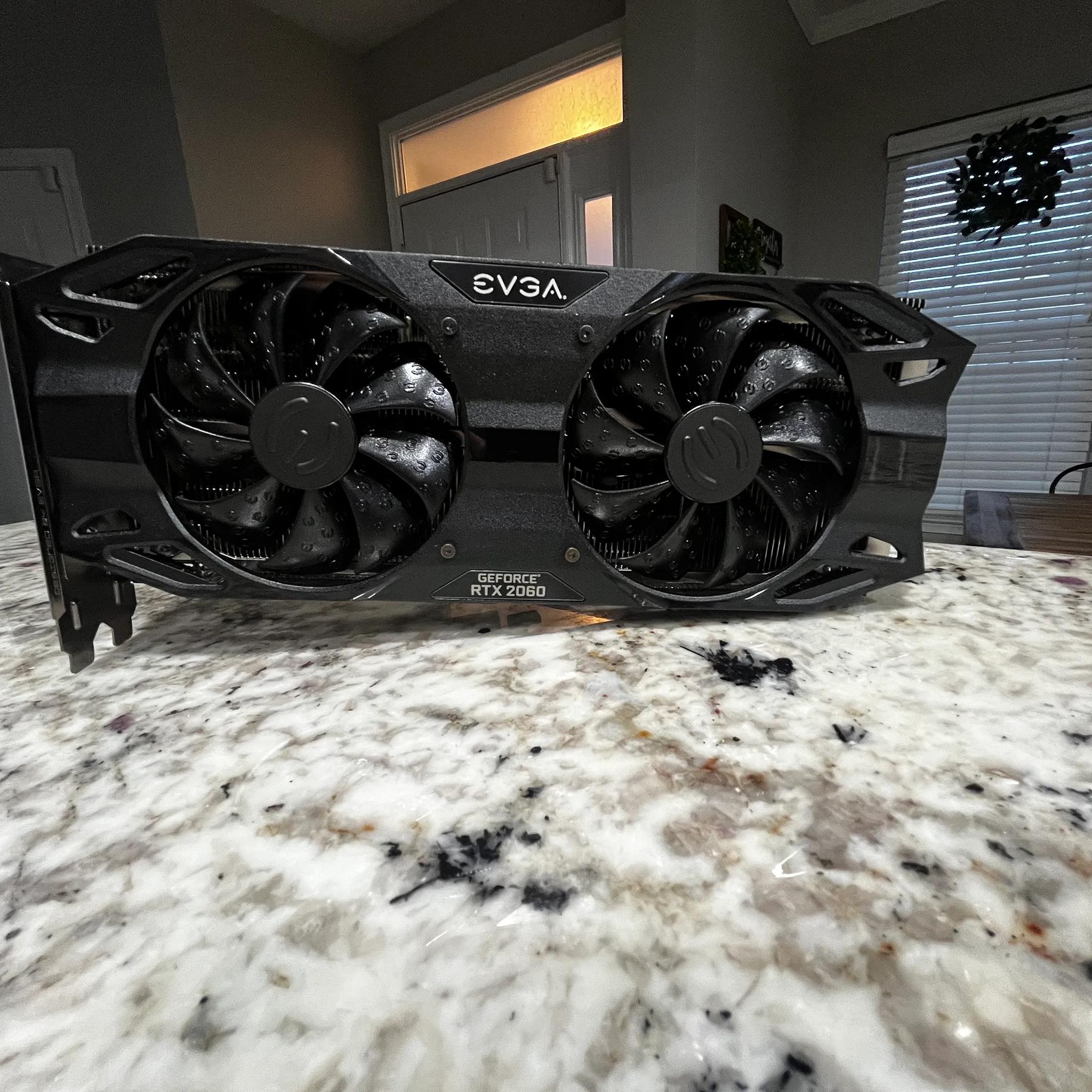 EVGA XC BLACK GAMING GeForce RTX 2060 12 GB Video Card