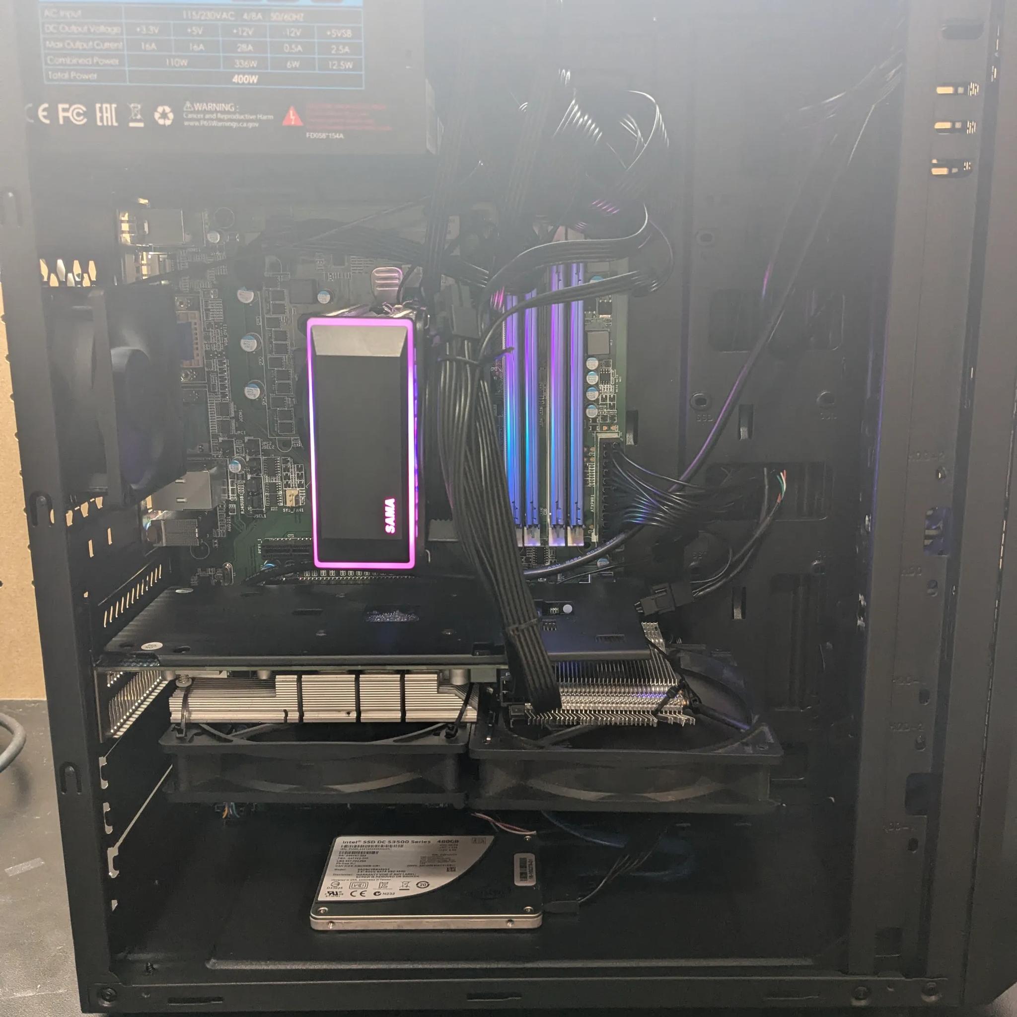 120 FPS Fortnite | 180 Day Warranty | i5 4590, 16GB RAM, 480GB SSD, RX 580 4GB, RGB, Win10, Wifi